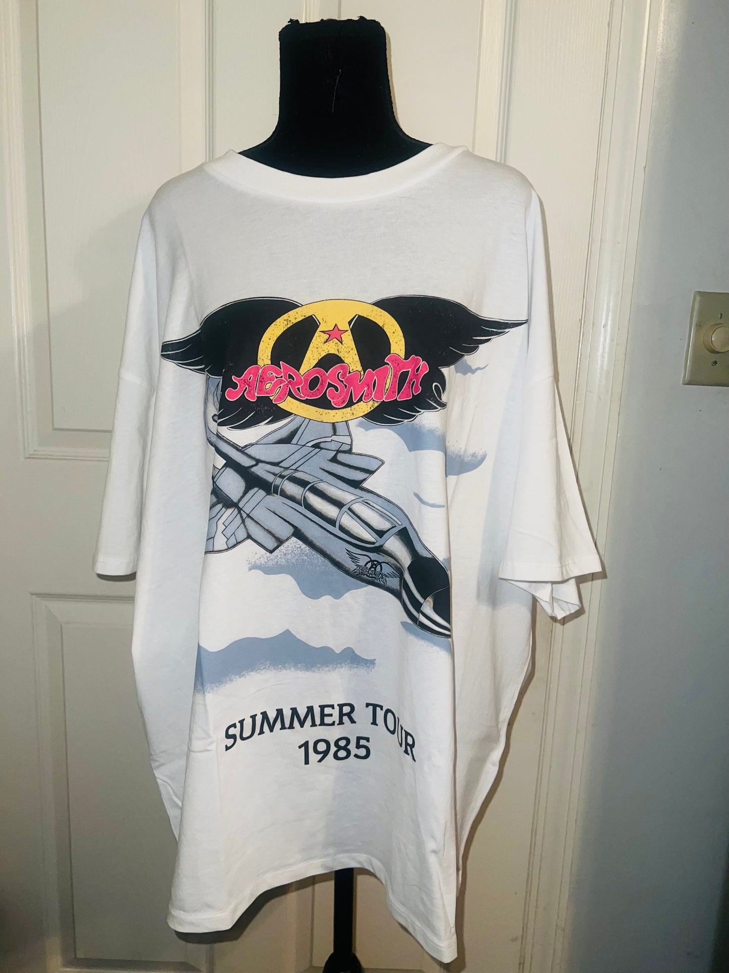 Aerosmith Double Sided Oversized Tee