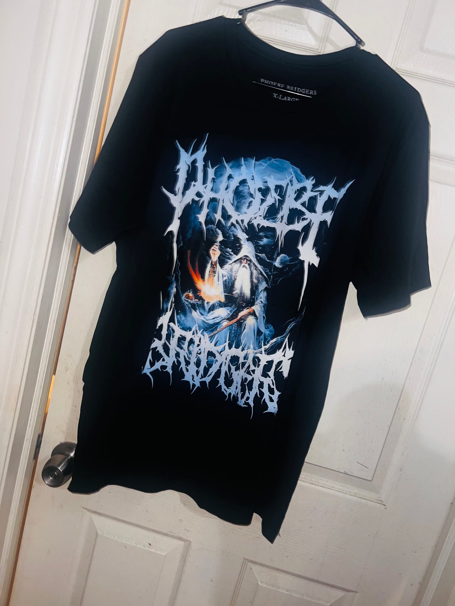 Phoebe Bridgers Oversized Distressed Tee