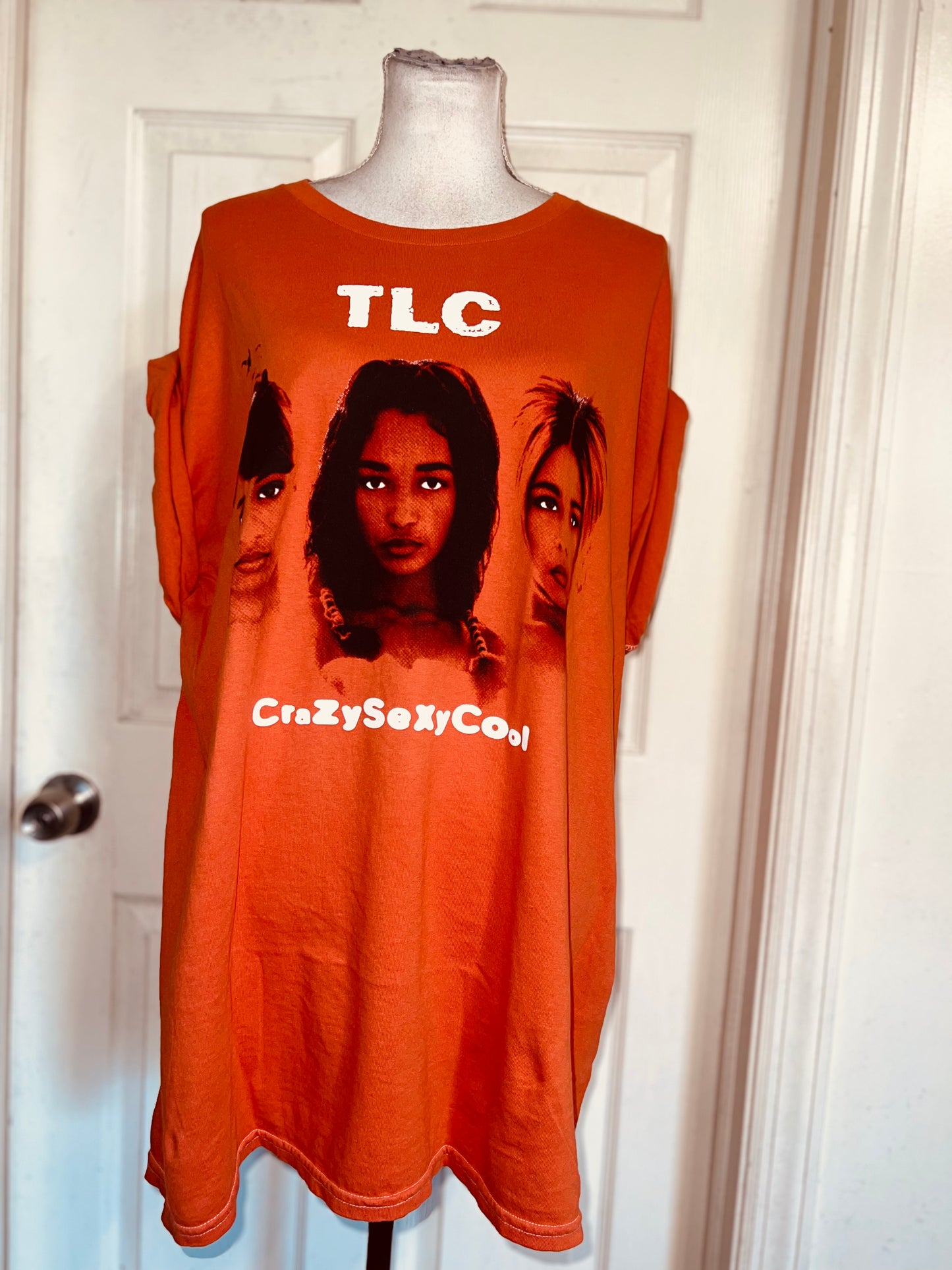 TLC Oversized Distressed Tee