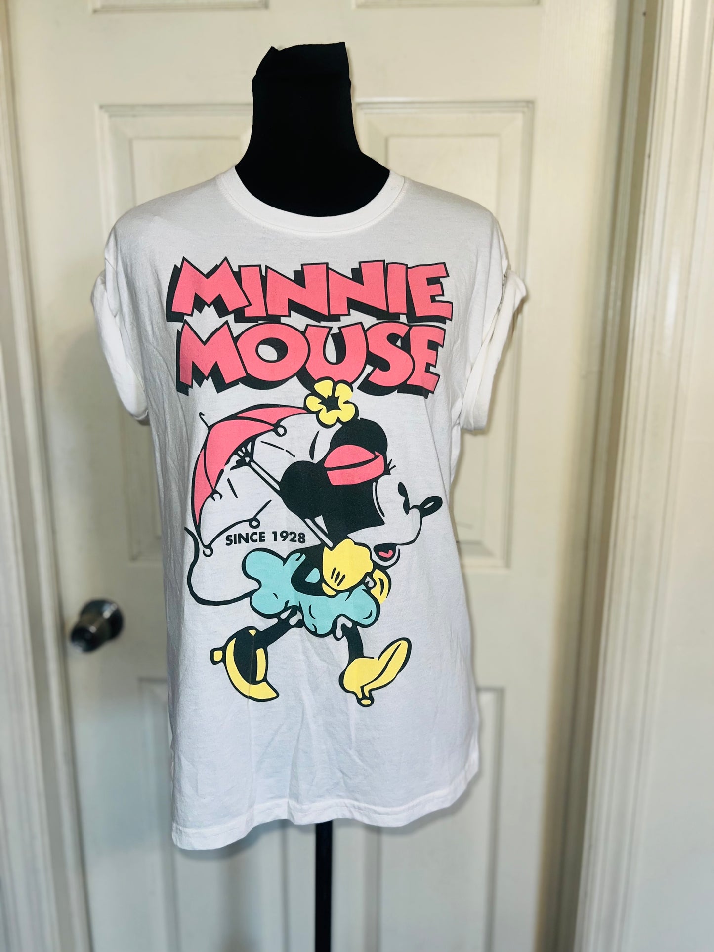 Minnie Mouse Distressed Tee