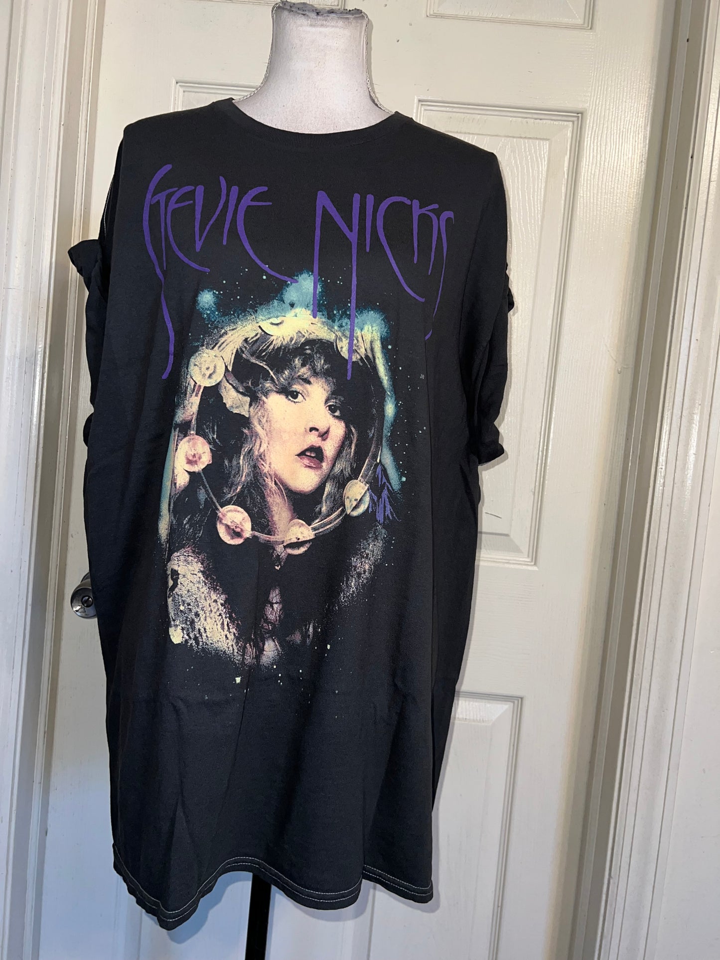 Stevie Nicks Oversized Distressed Tee