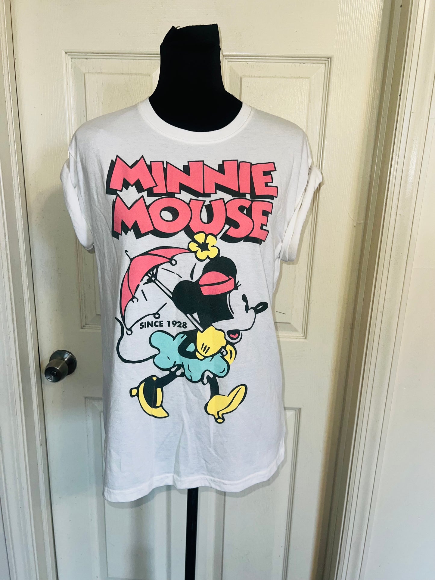 Minnie Mouse Distressed Tee