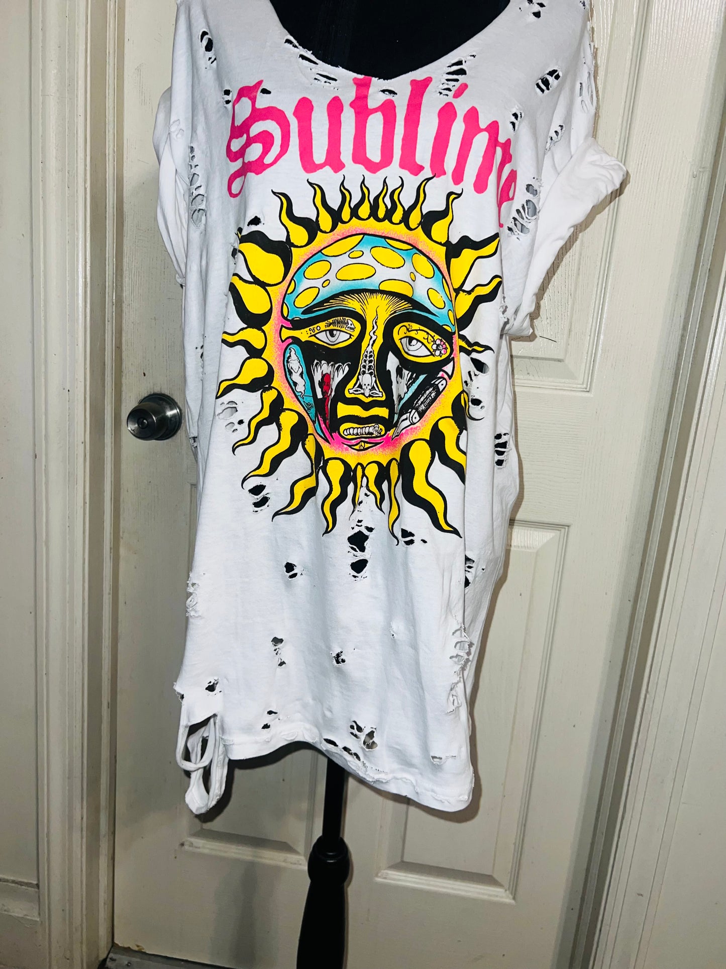 Sublime Oversized Distressed Tee