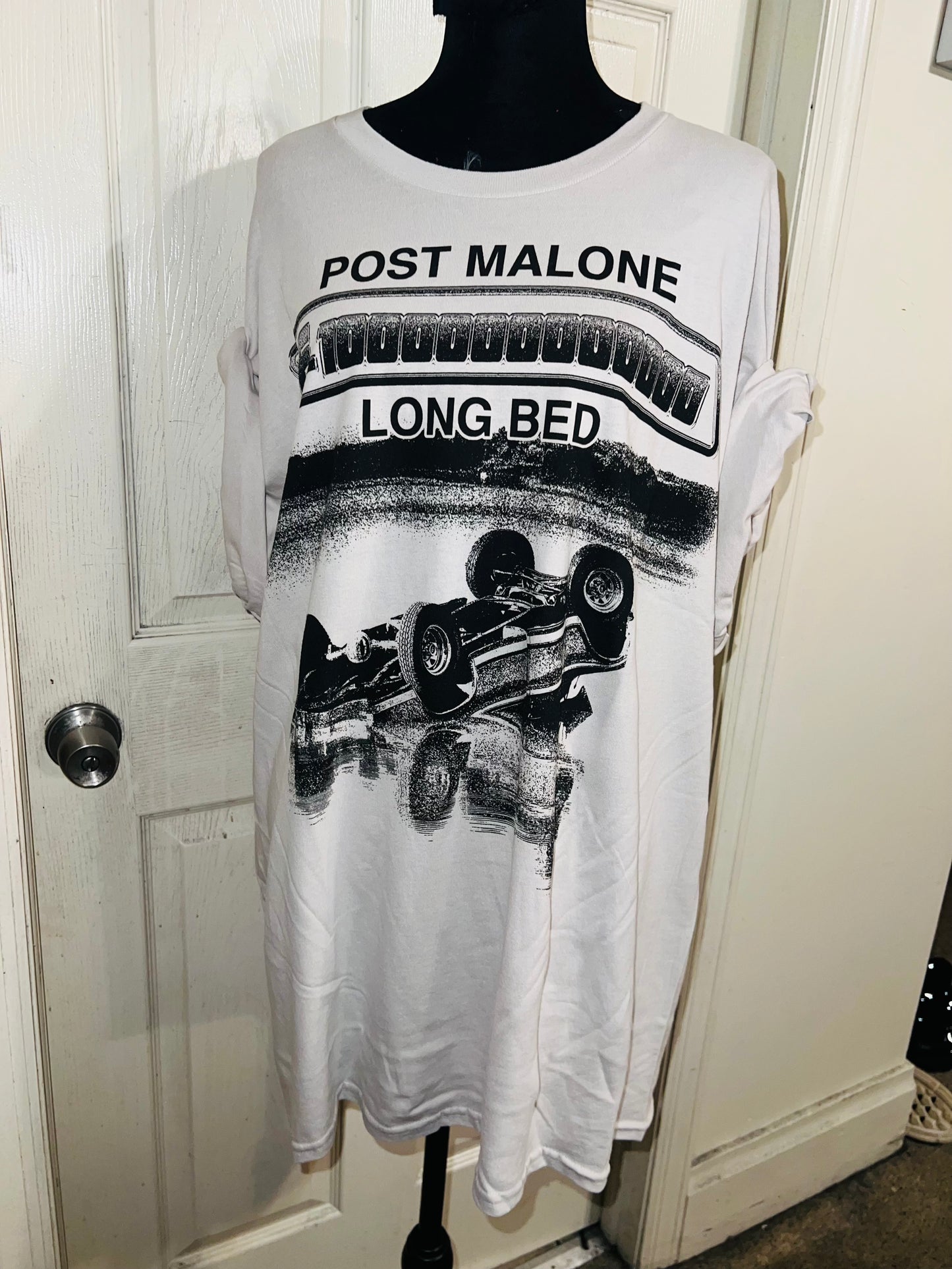 Post Malone Double Sided Oversized Distressed Tee