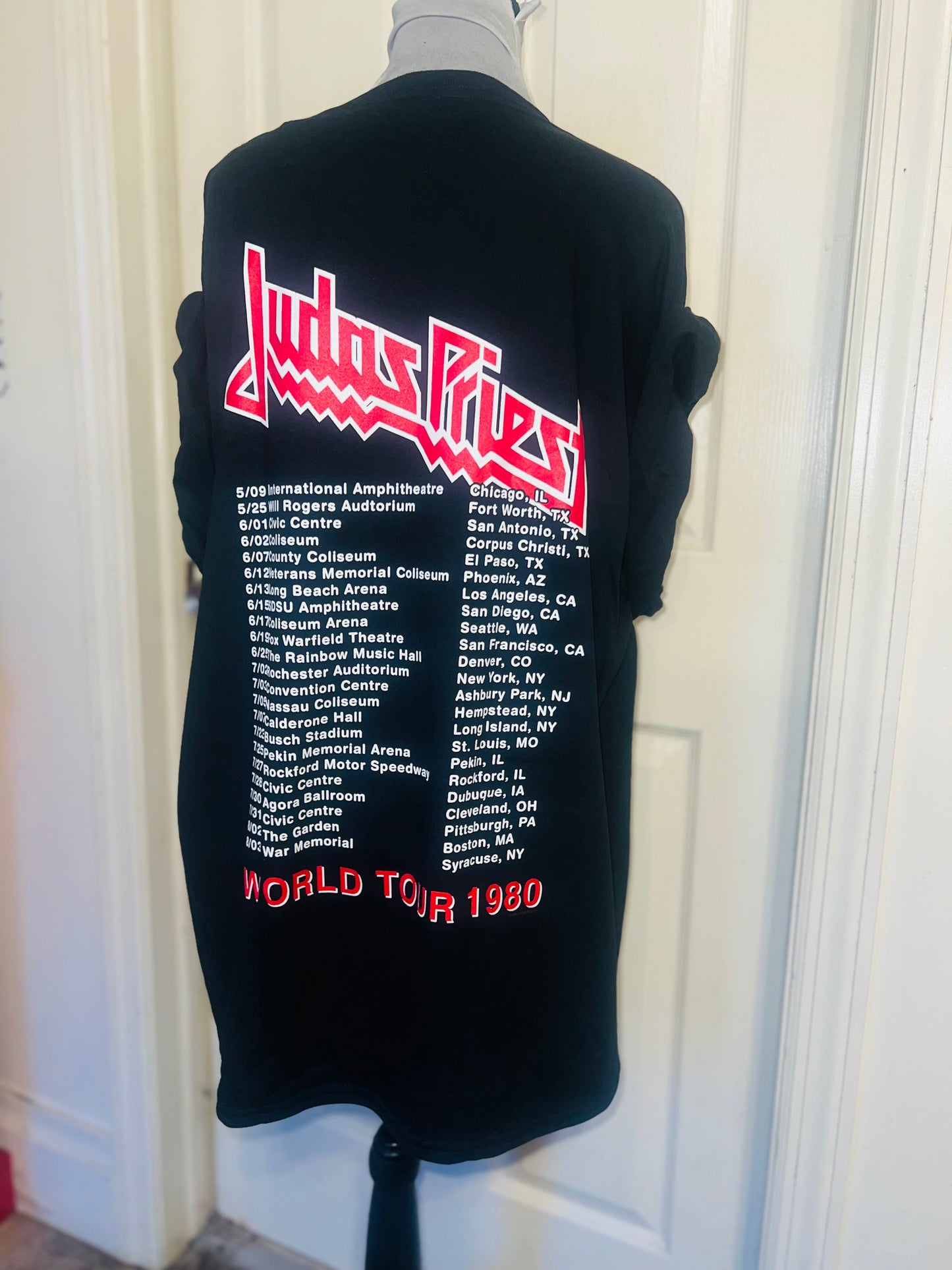 Judas Priest Double Sided Oversized Tee