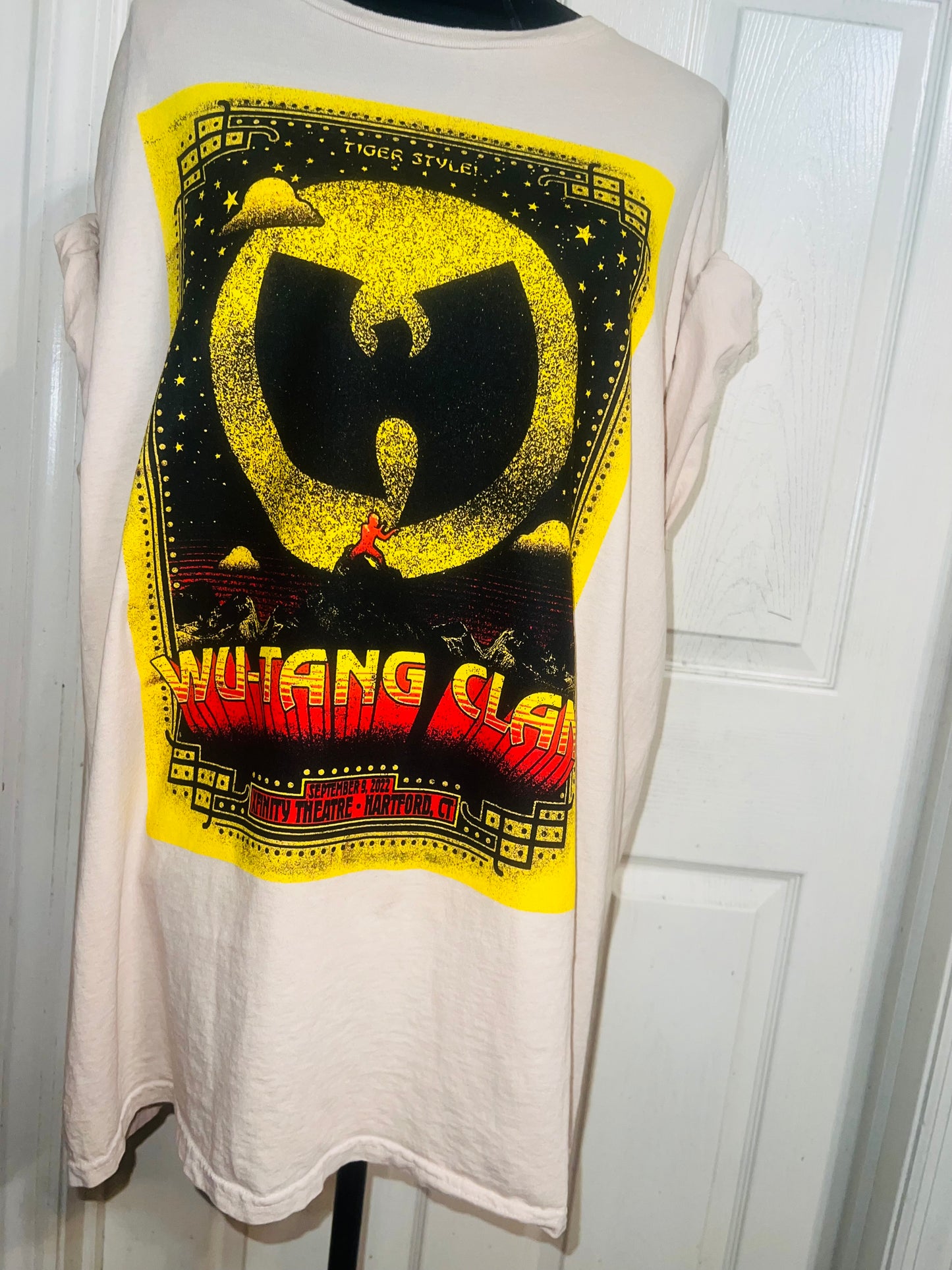 The Wu-Tang Clan Oversized Distressed Tee