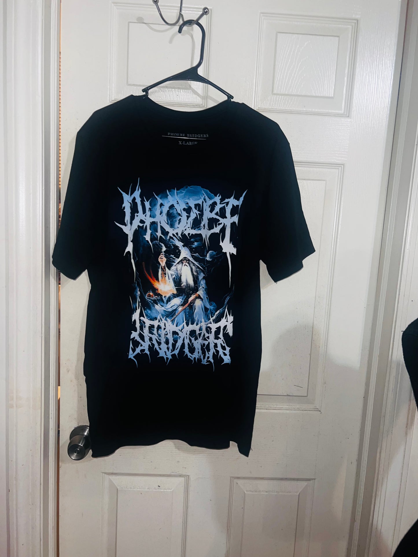 Phoebe Bridgers Oversized Distressed Tee