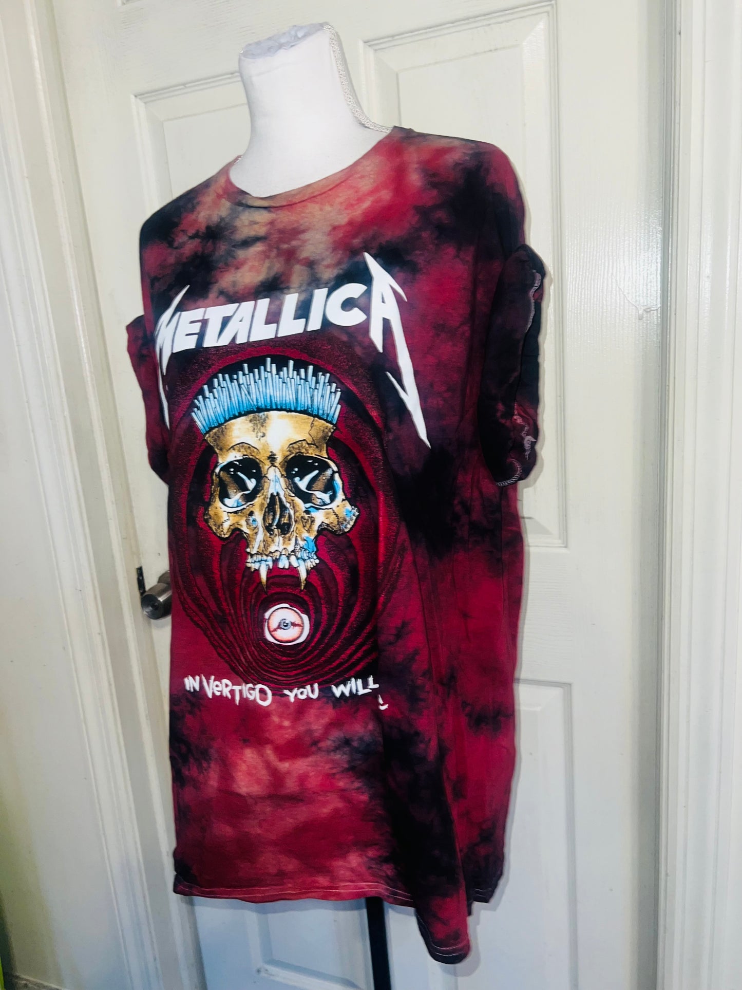 Metallica Oversized Distressed Tee
