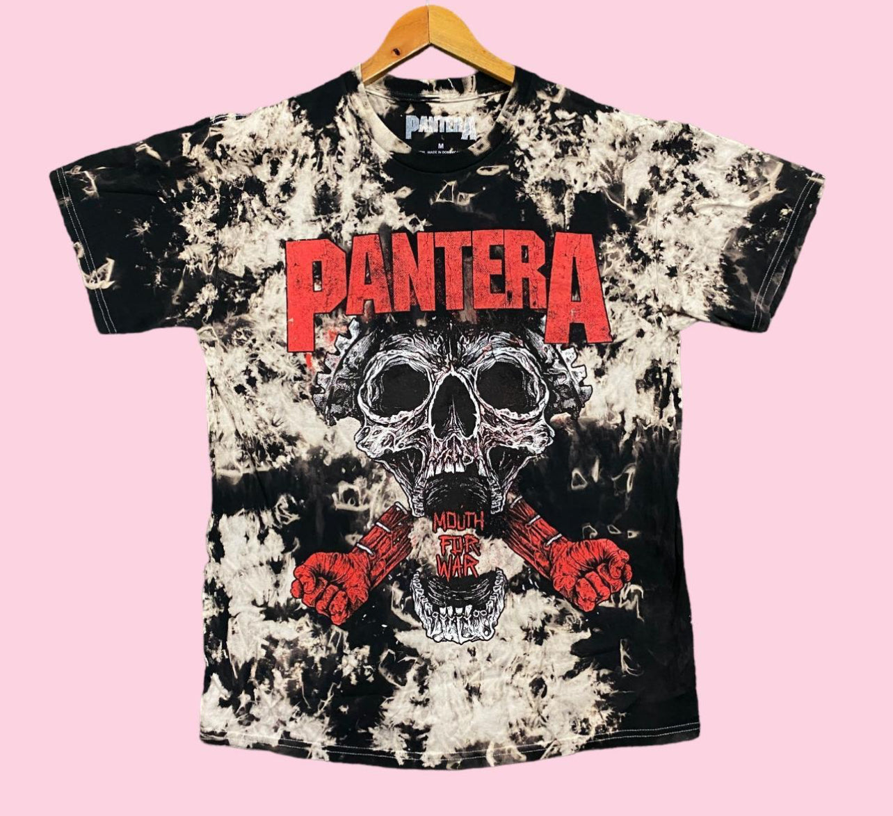 Pantera Oversized Distressed Tee on