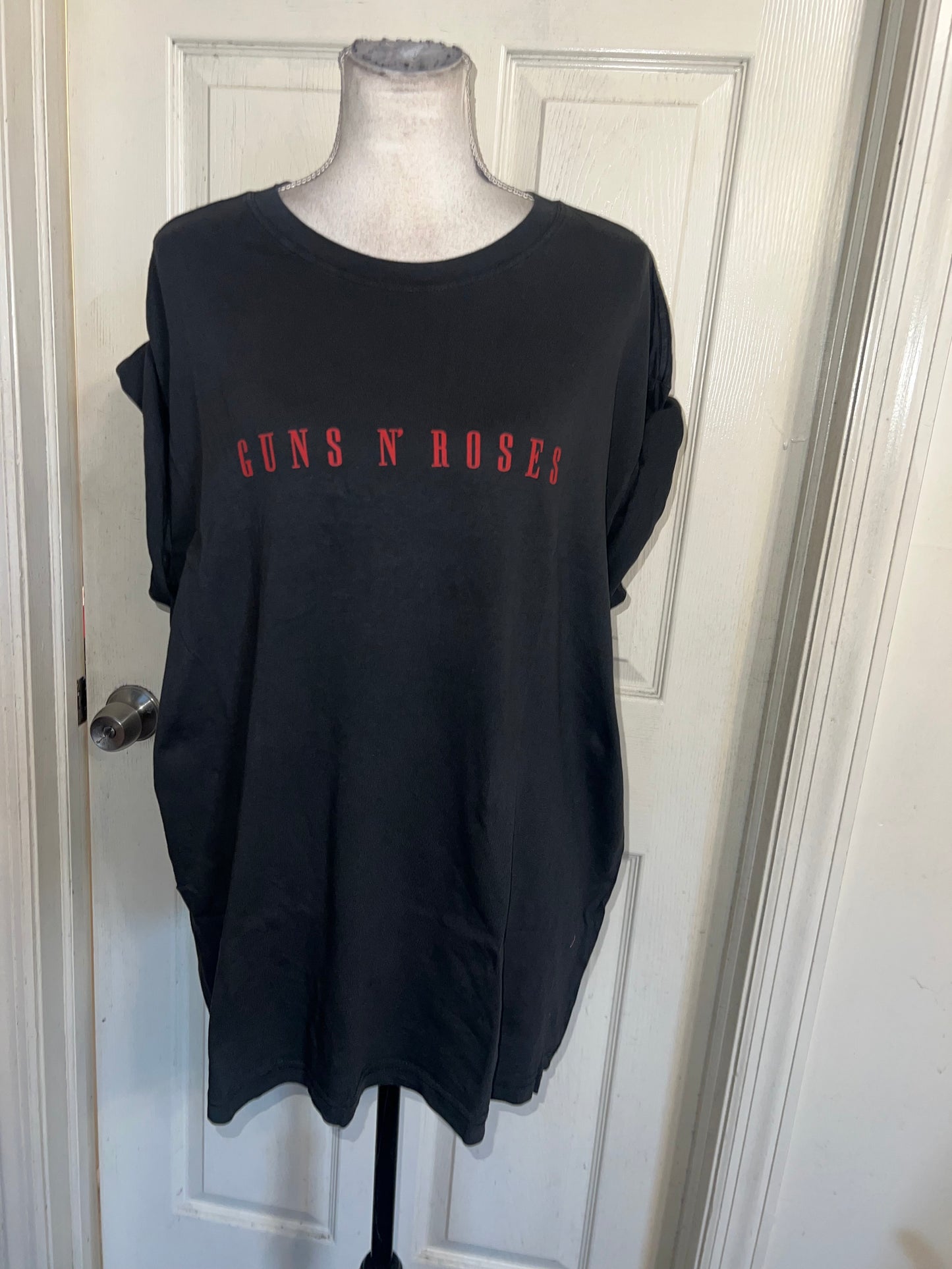 Guns n’ Roses Double Sided Oversized Distressed Tee