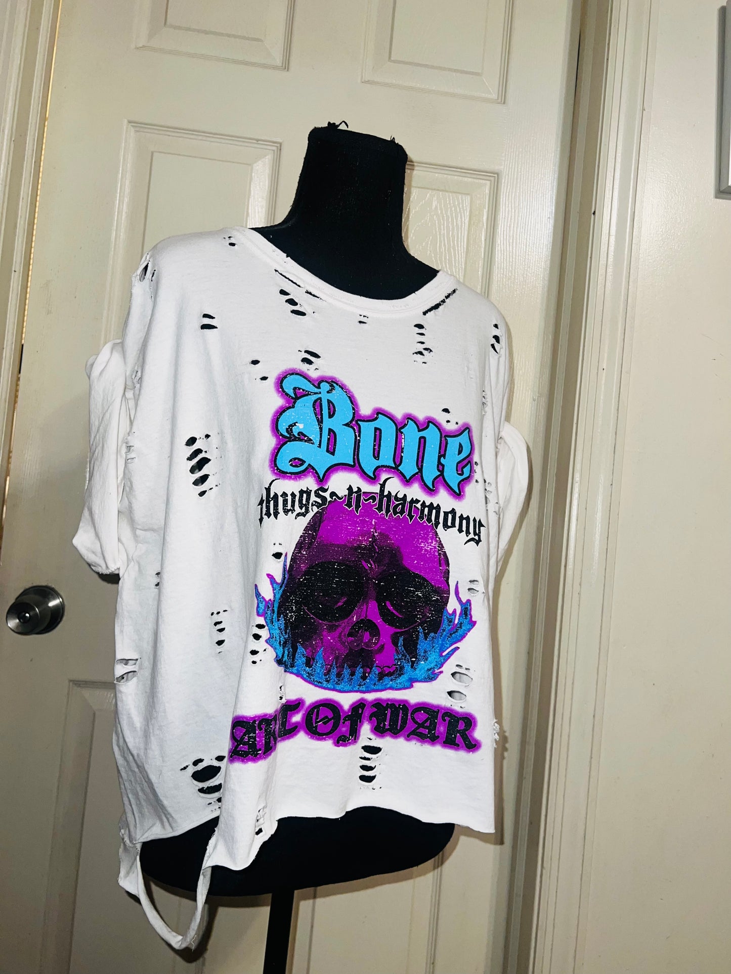 (Copy) Bone Thugs n Harmony Double Sided Oversized Distressed Tee