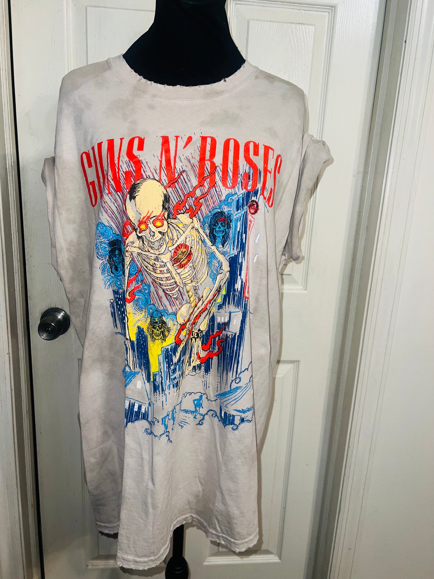 Guns N’ Roses Oversized Distressed Tee