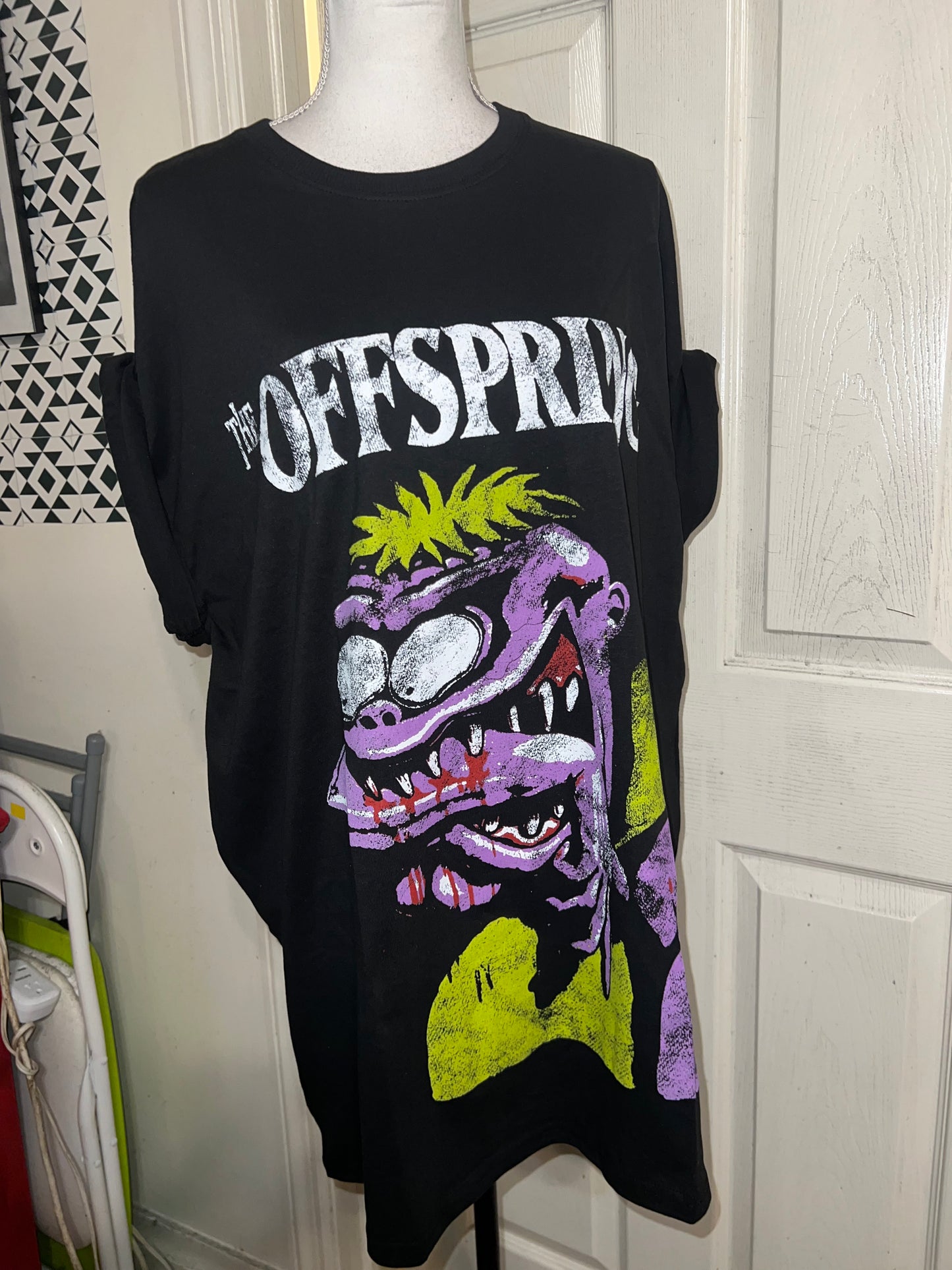 The Offspring Oversized Distressed Tee