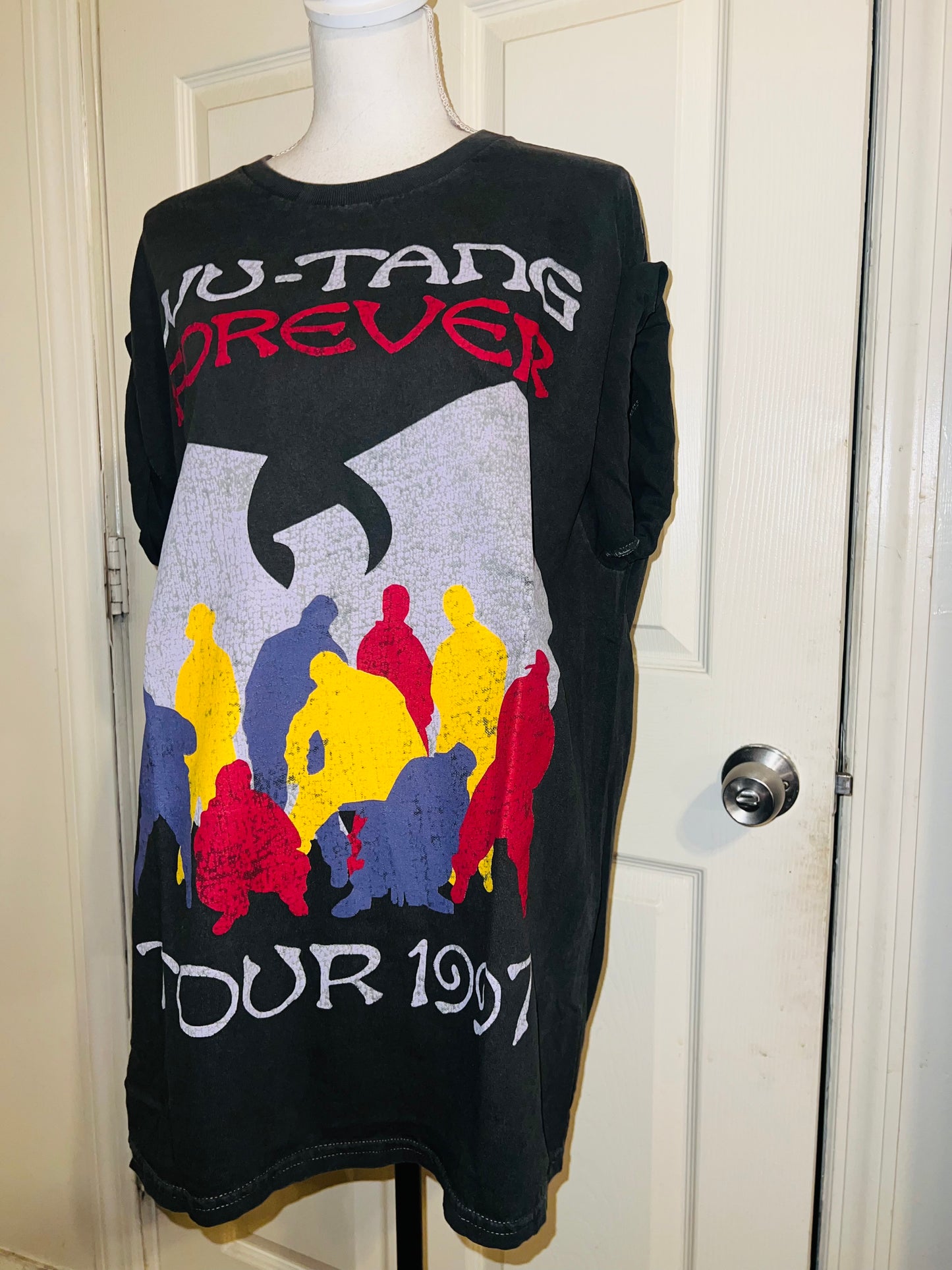 Wu-Tang Clan Oversized Distressed Tee