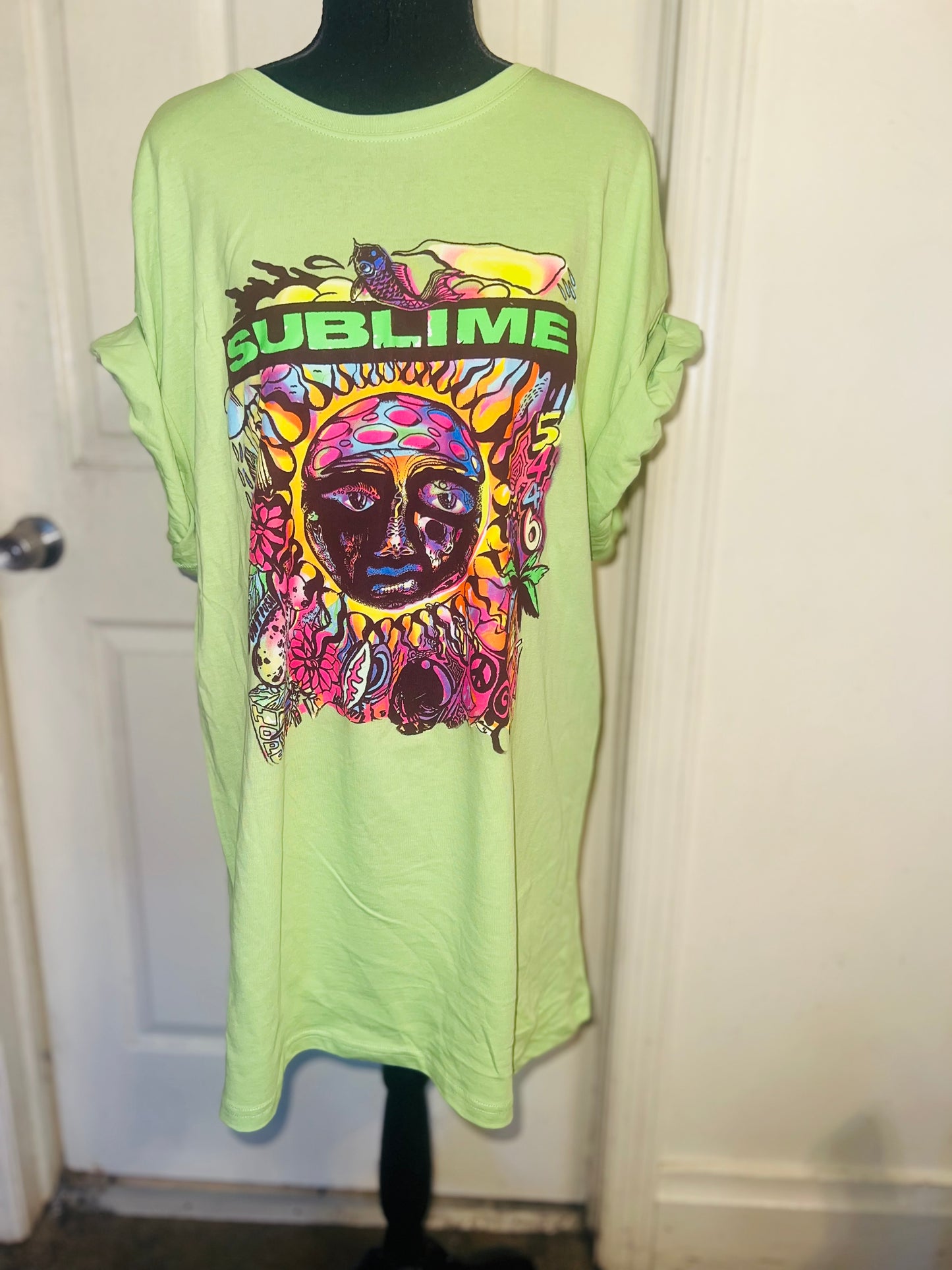 Sublime Oversized Distressed Tee