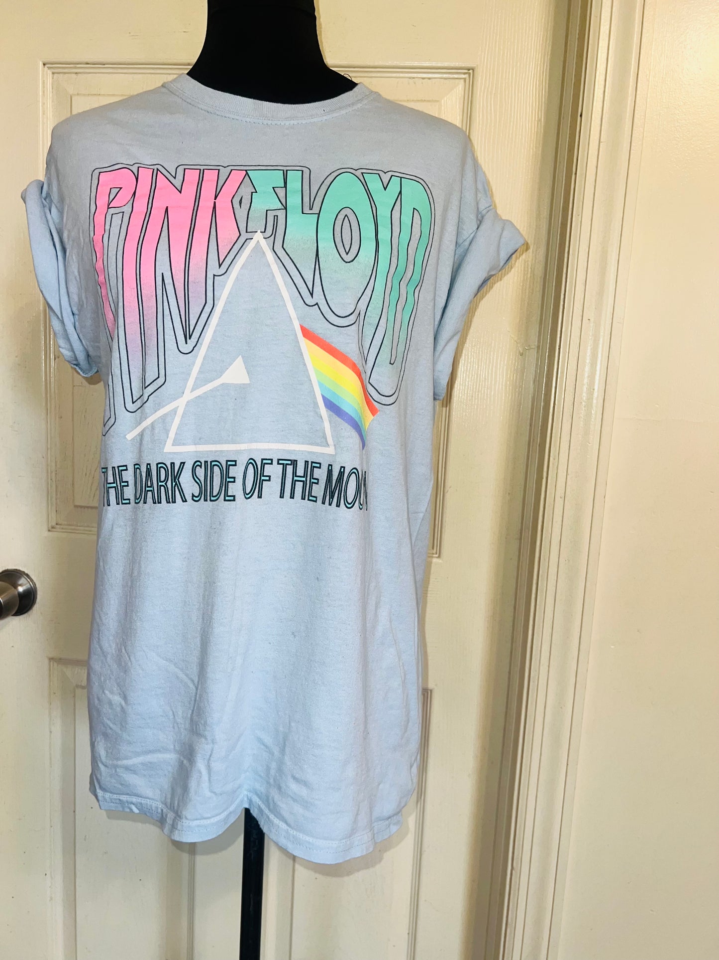 Pink Floyd Oversized Distressed Tee