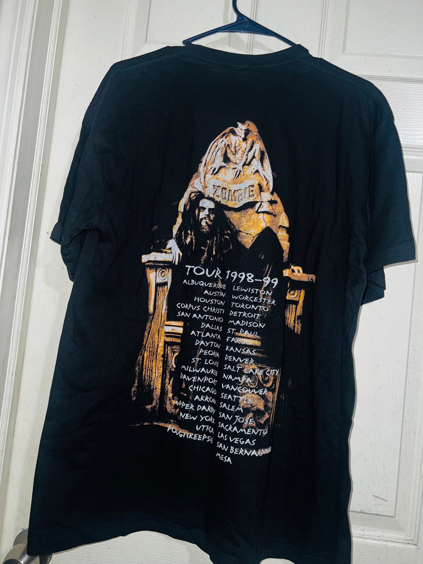 Rob Zombie Double Sided ‘98-99 Distressed Tee