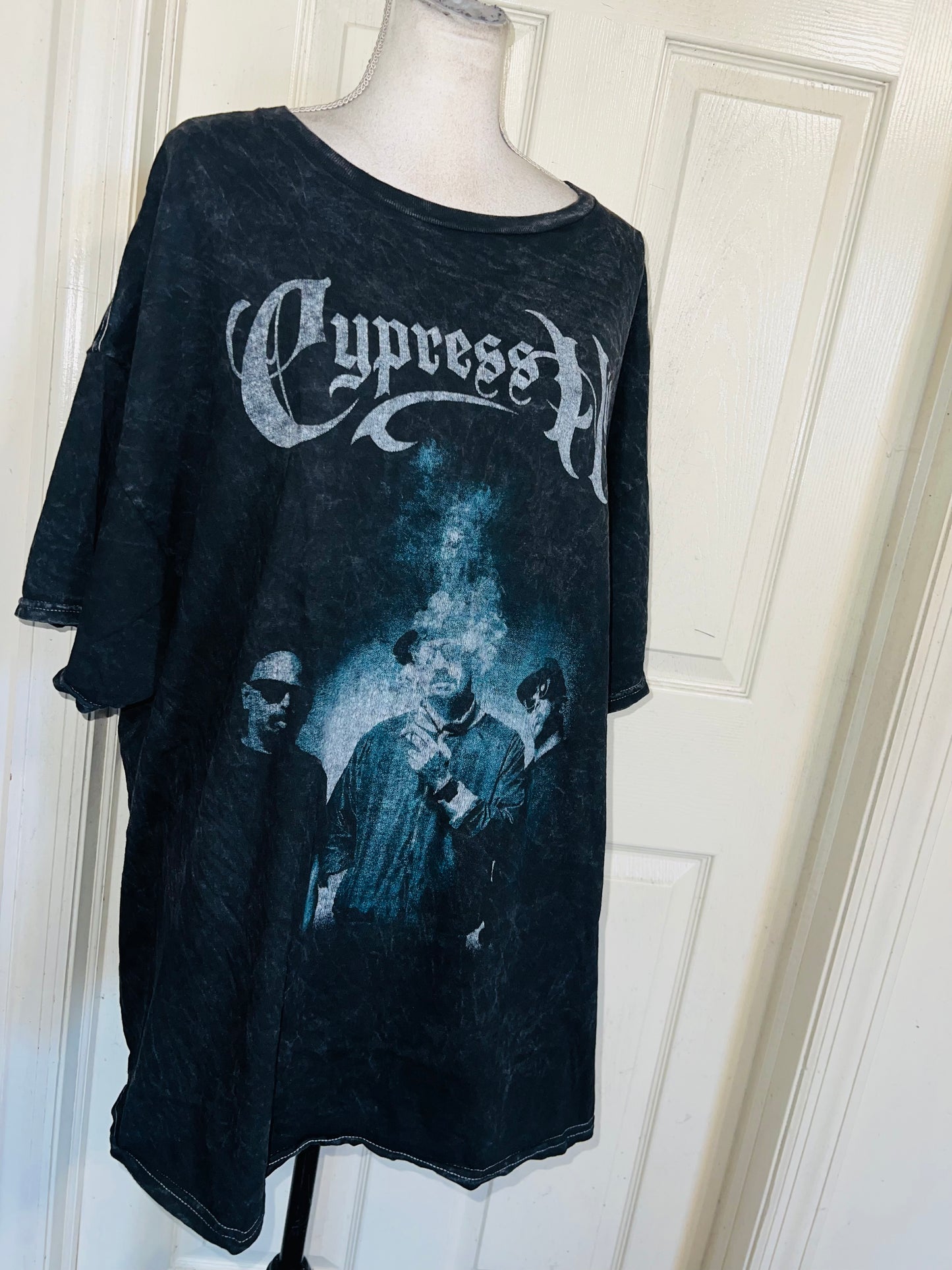 Cypress Hill Double Sided Oversized Distressed Tee