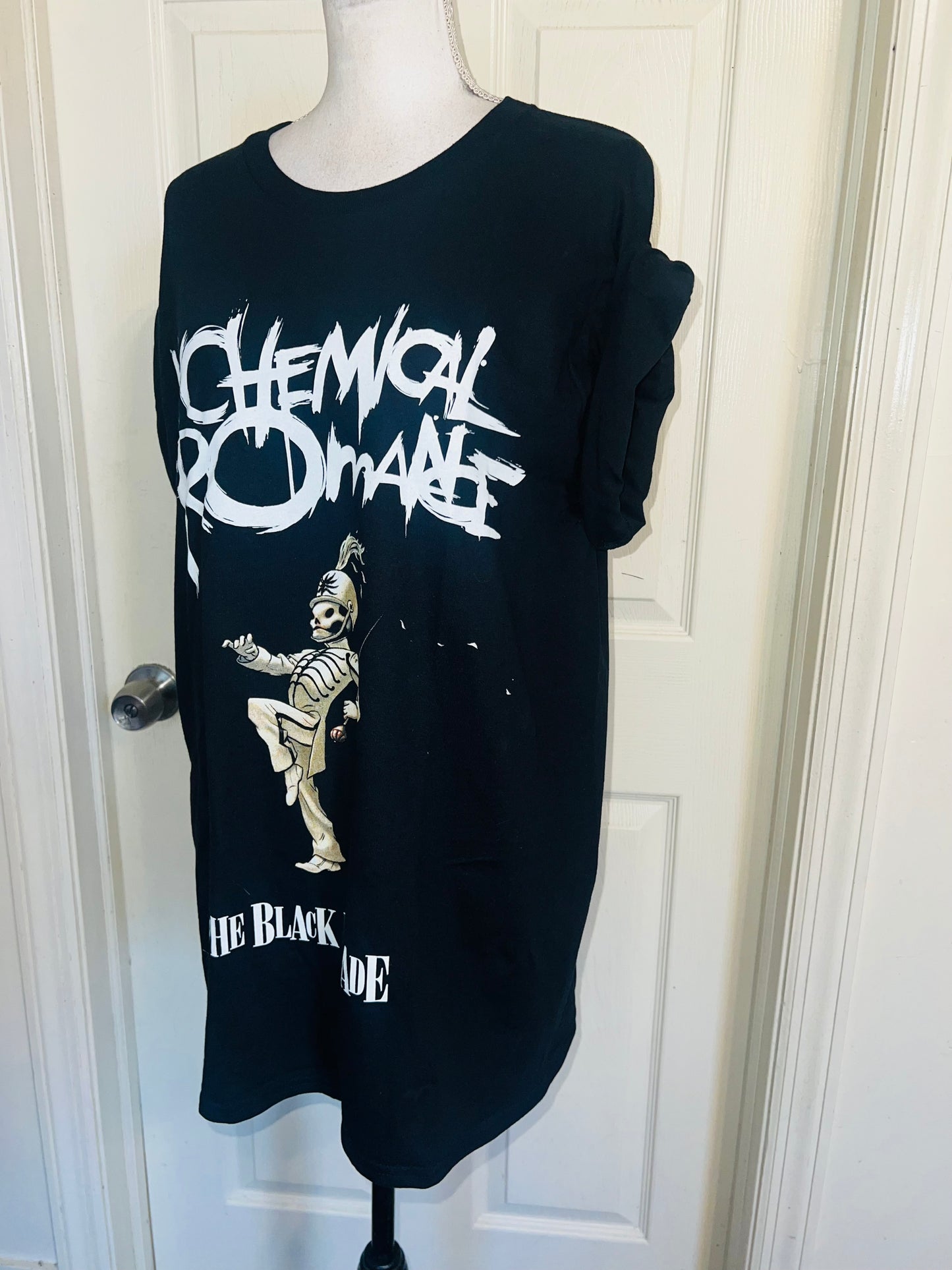 My Chemical Romance Oversized Distressed Tee