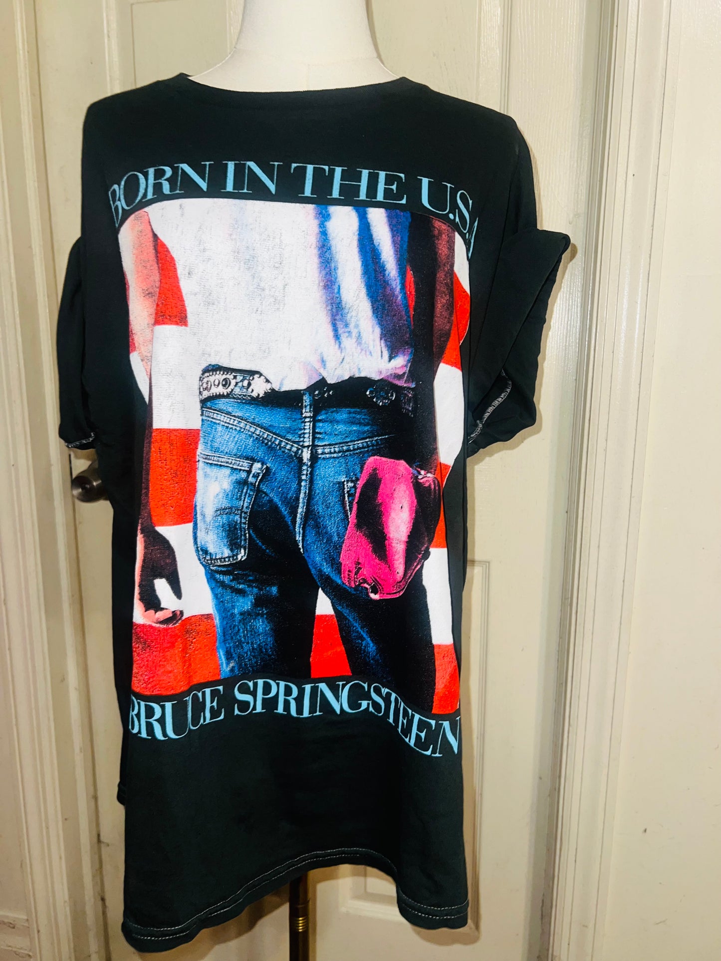 Bruce Springsteen Oversized Distressed Tee