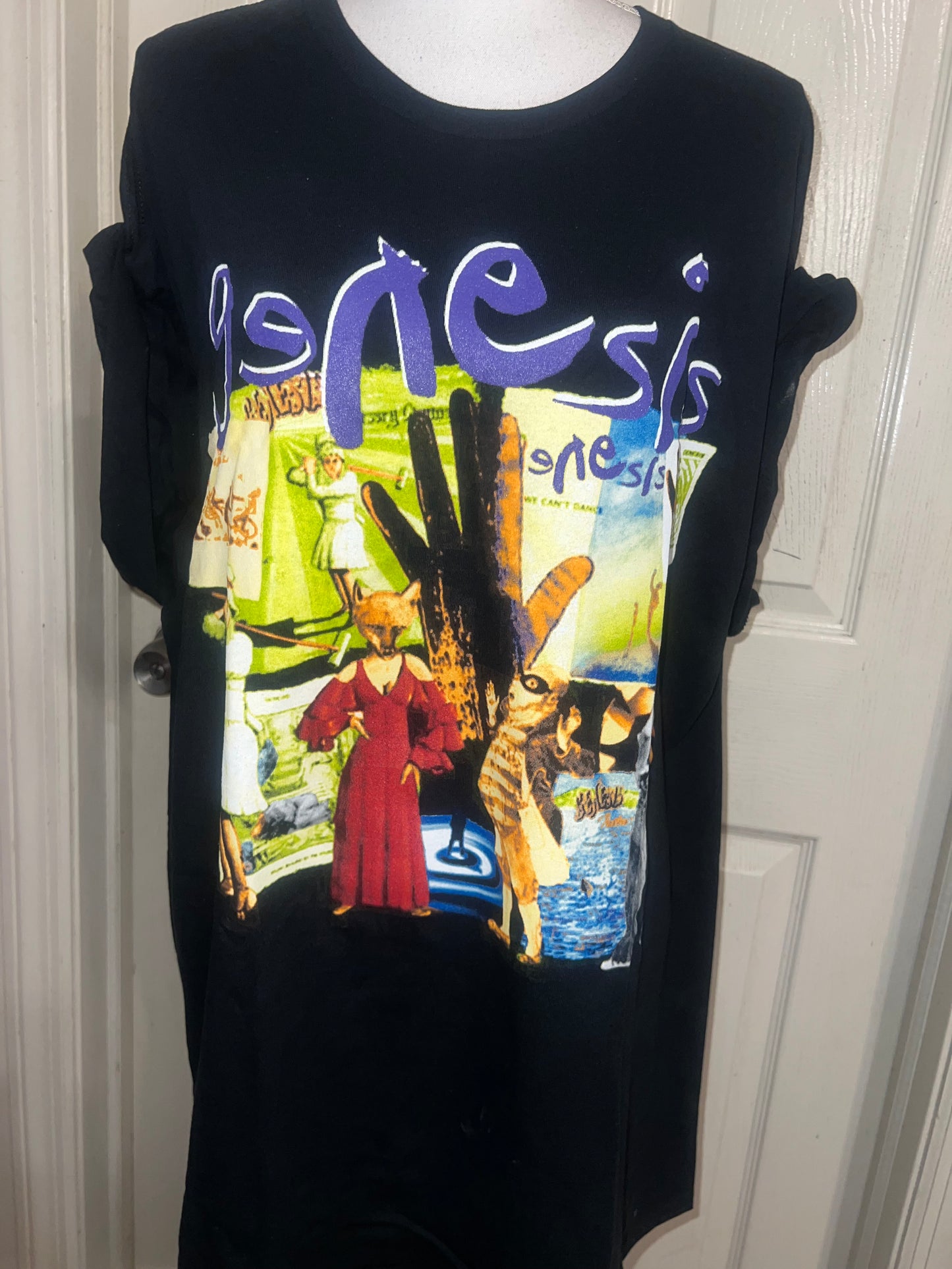 Genesis Oversized Double Sided Distressed Tee
