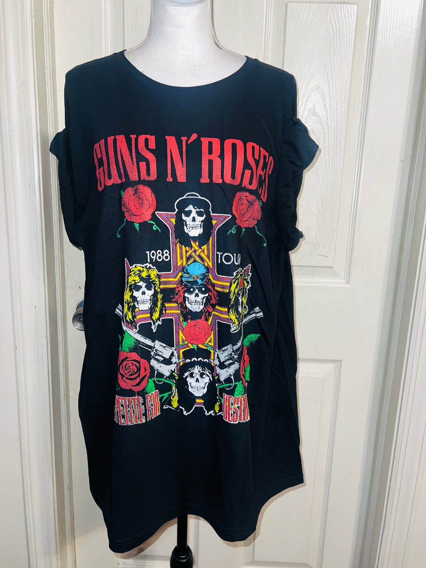Guns N’ Roses Oversized Distressed Tee
