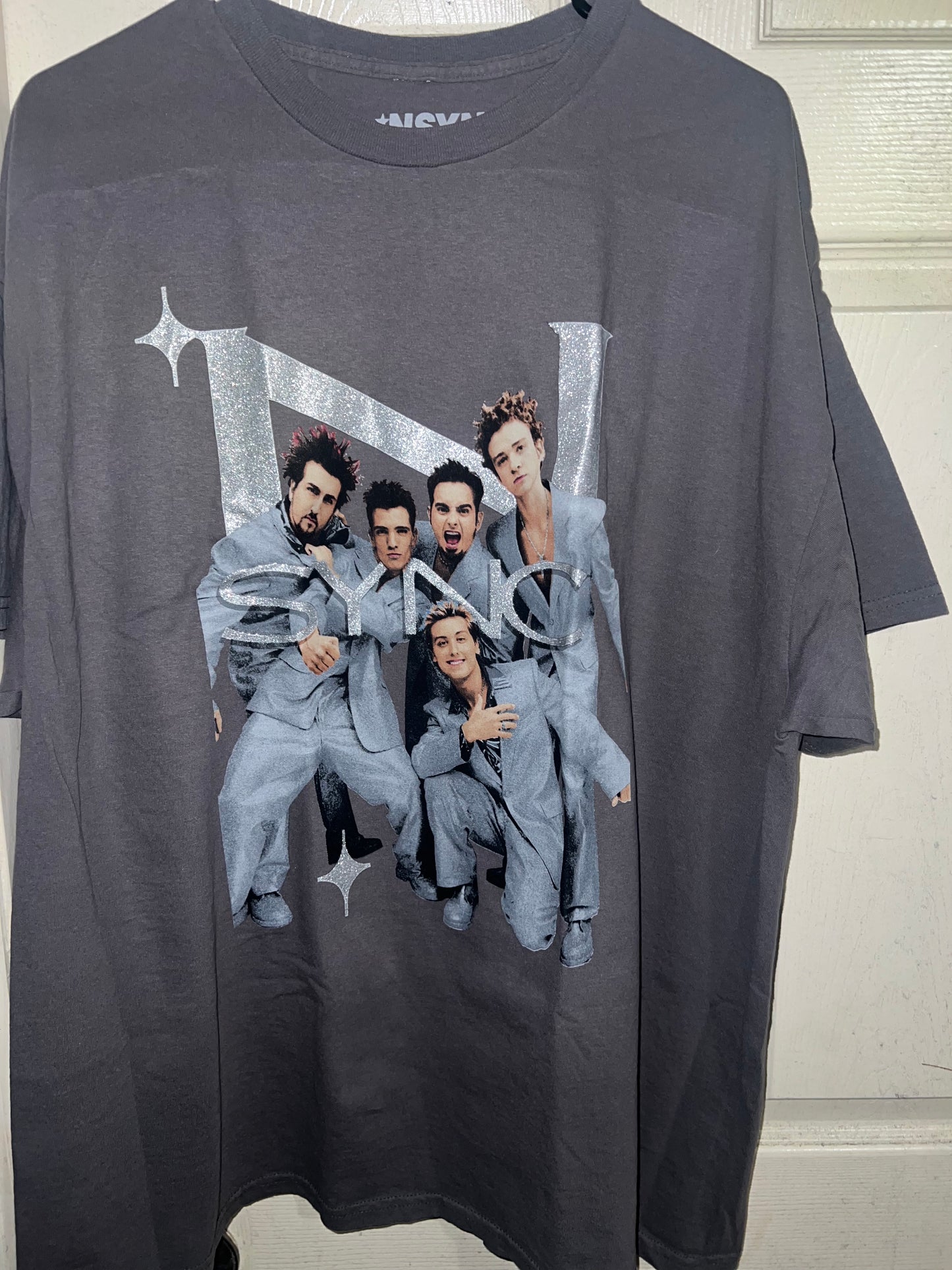 NSYNC Oversized Distressed Tee