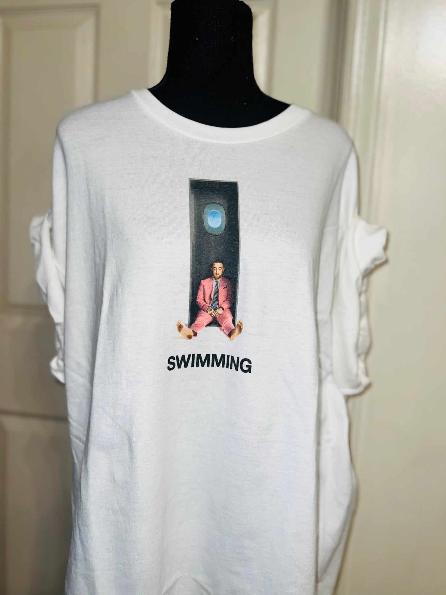 Mac Miller Swimming Double Sided Oversized Tee