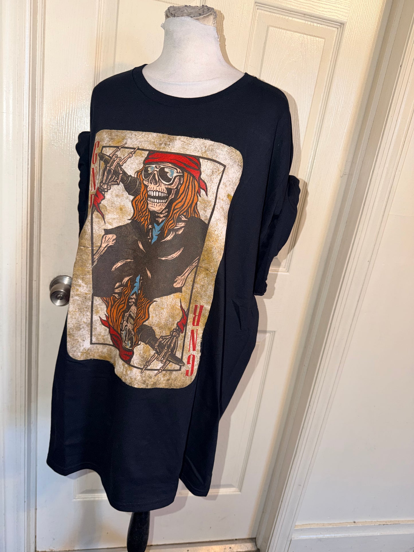 Guns N’ Roses Oversized Distressed Tee