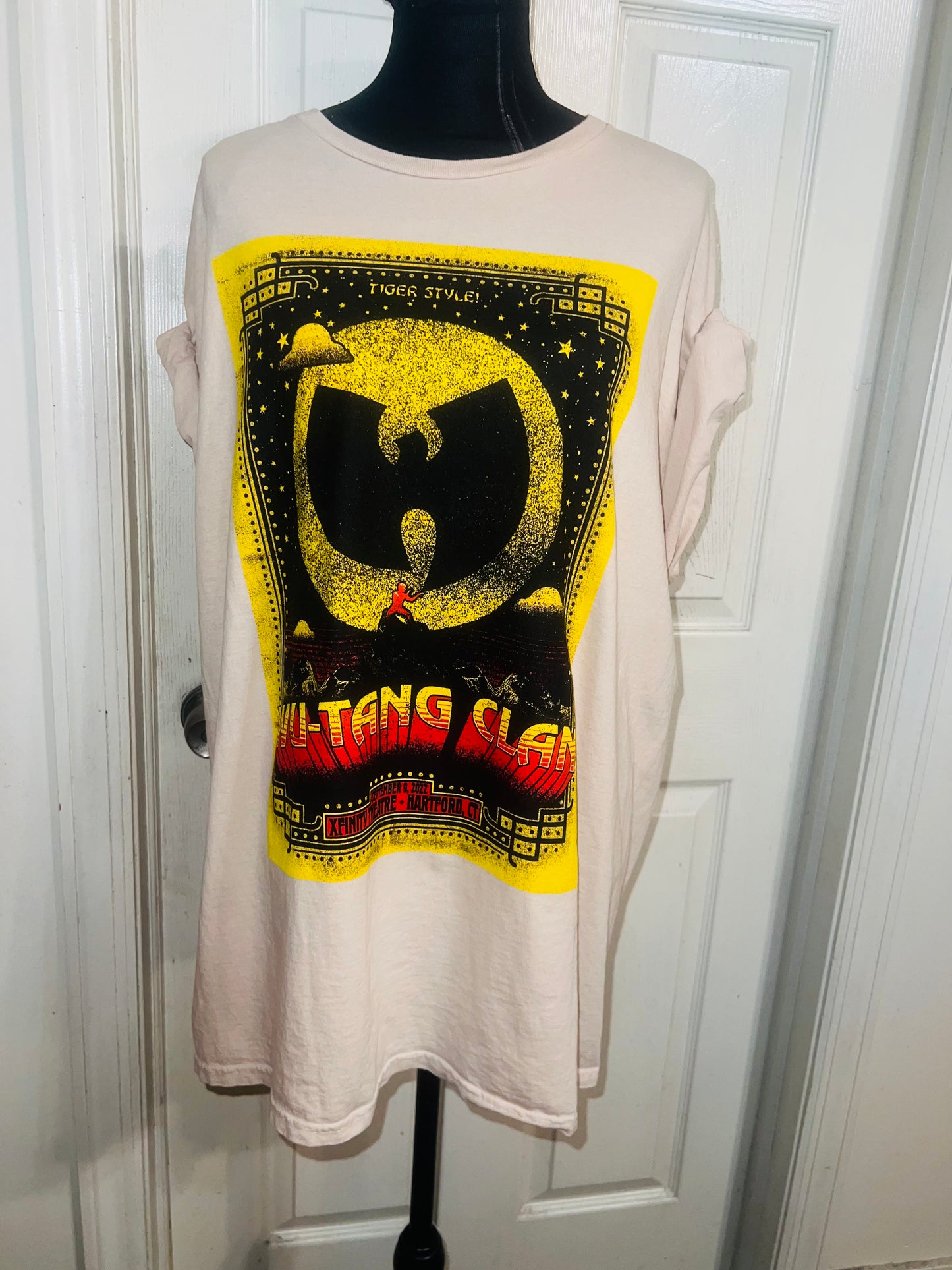 The Wu-Tang Clan Oversized Distressed Tee