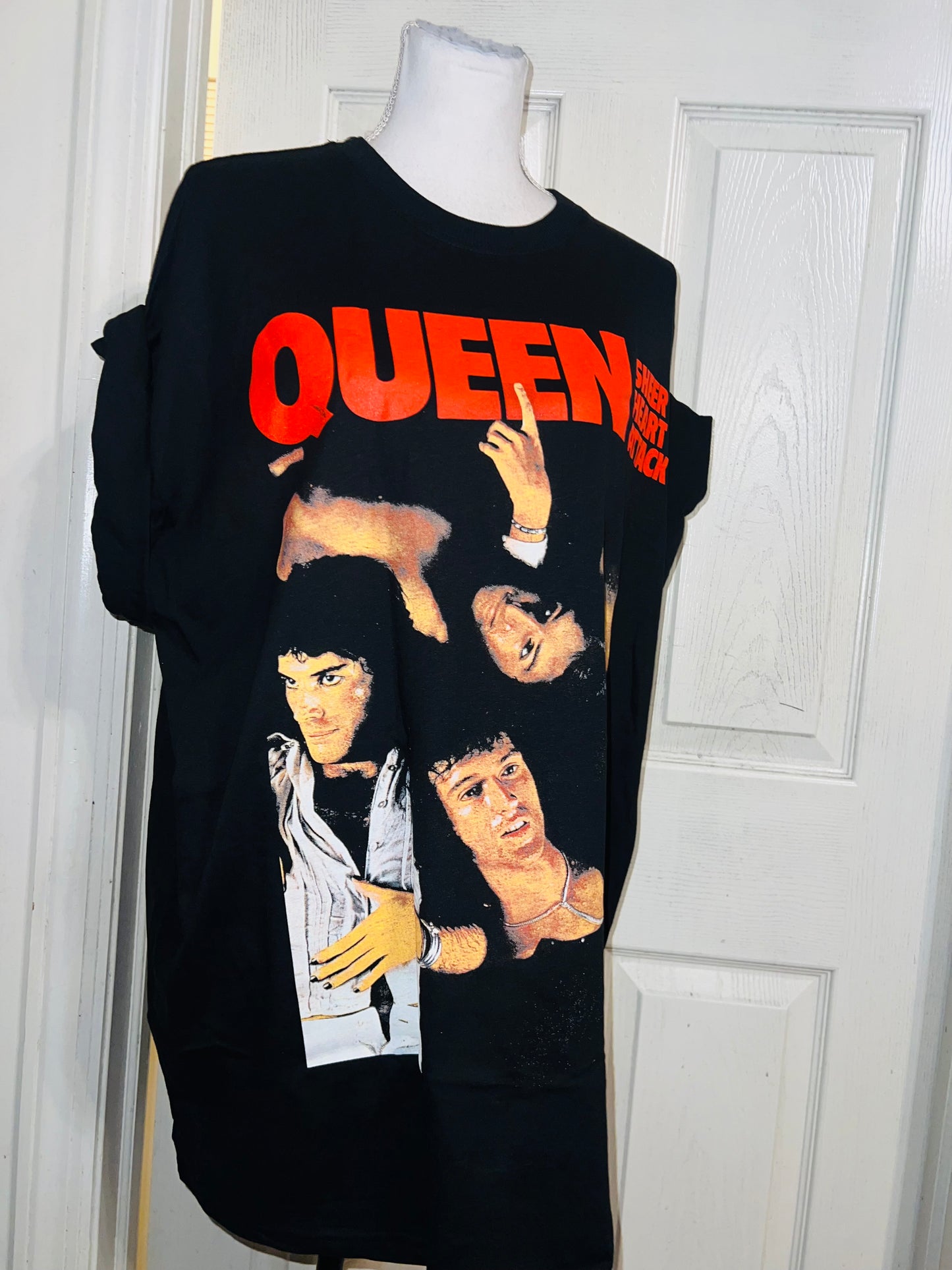 Queen Oversized Distressed Tee