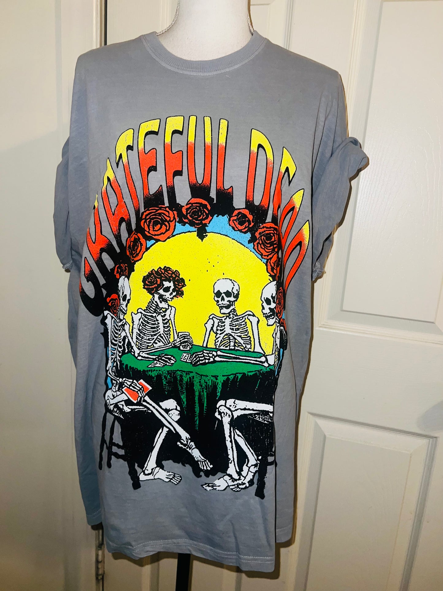 Grateful Dead Oversized Distressed Tee