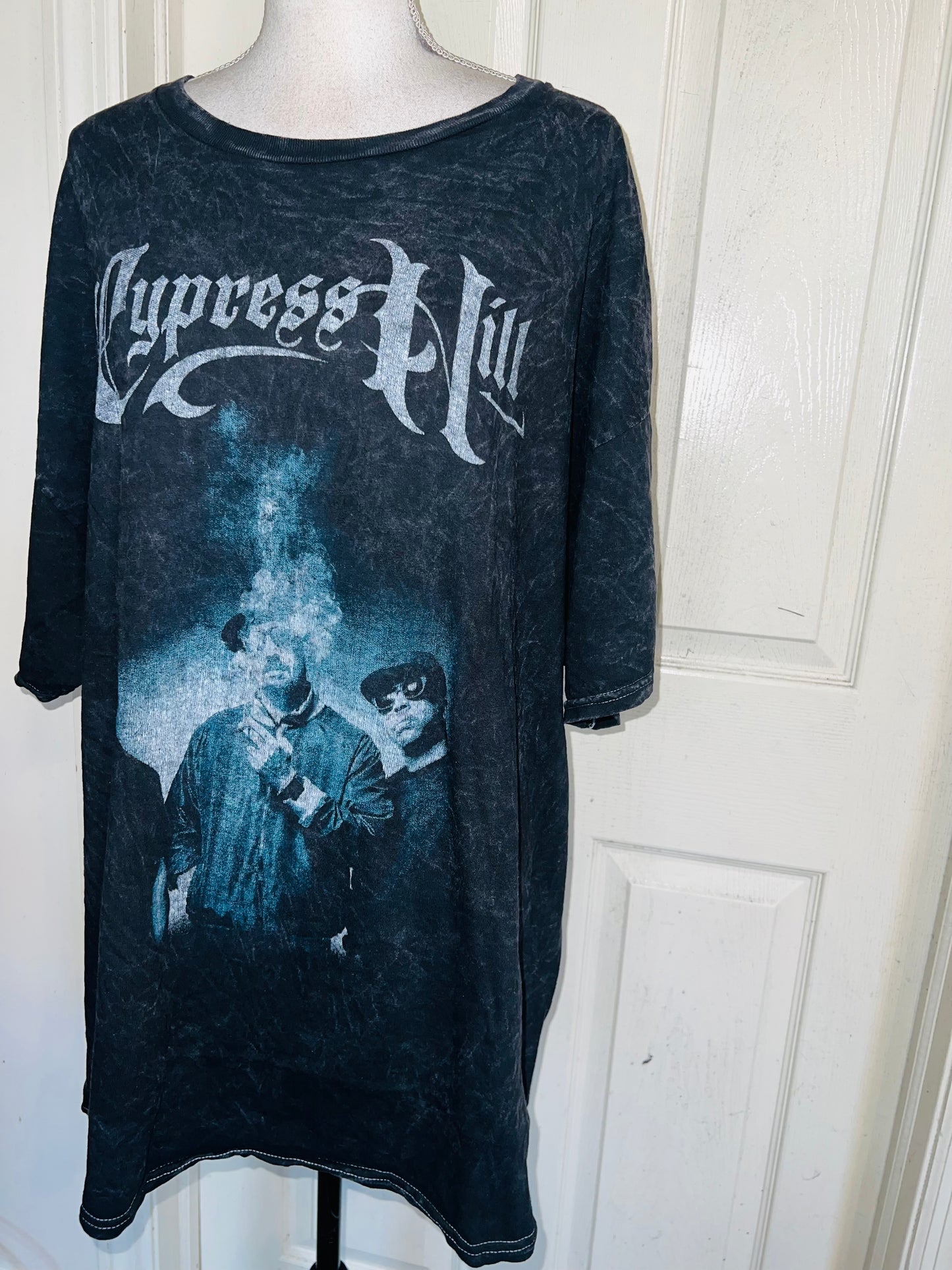 Cypress Hill Double Sided Oversized Distressed Tee