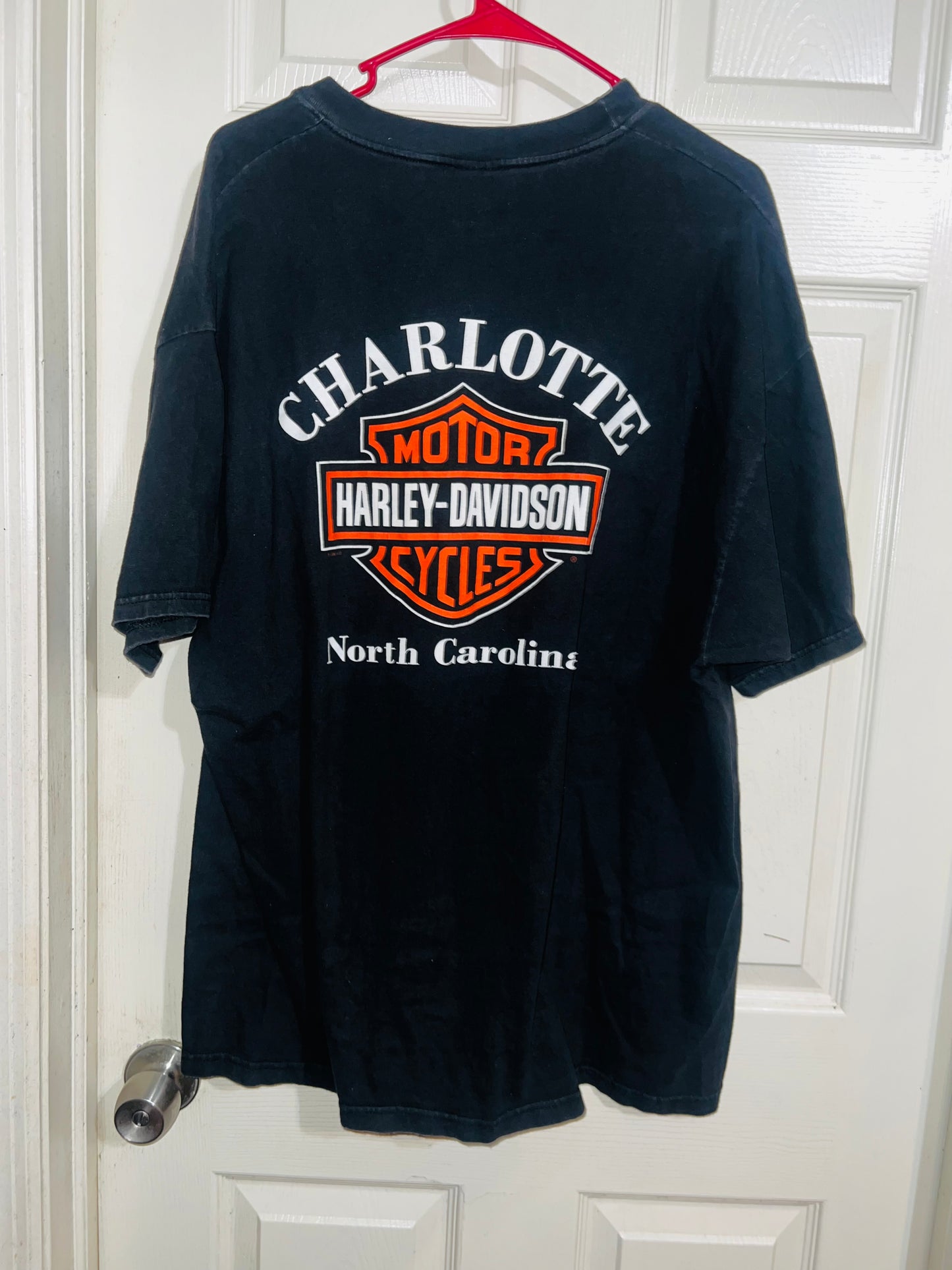 Harley Davidson Double Sided Oversized Distressed Tee