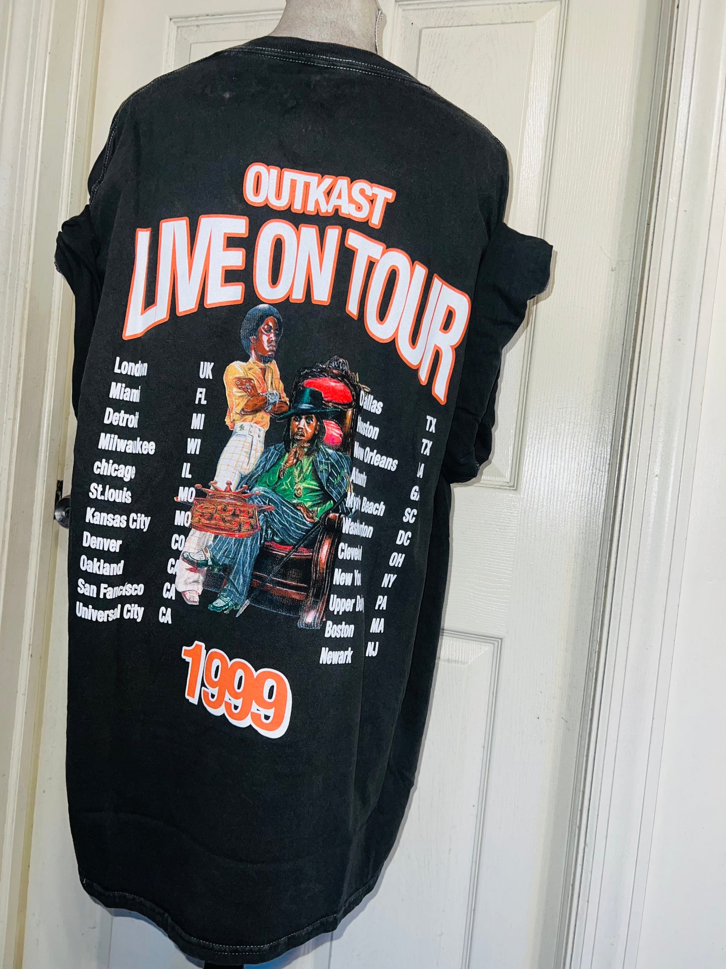 OutKast Double Sided Oversized Distressed Tee