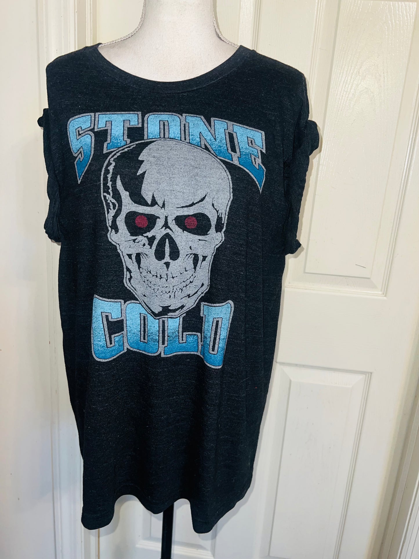 Stone Cold Steve Austin Vintage Oversized Distressed Tee