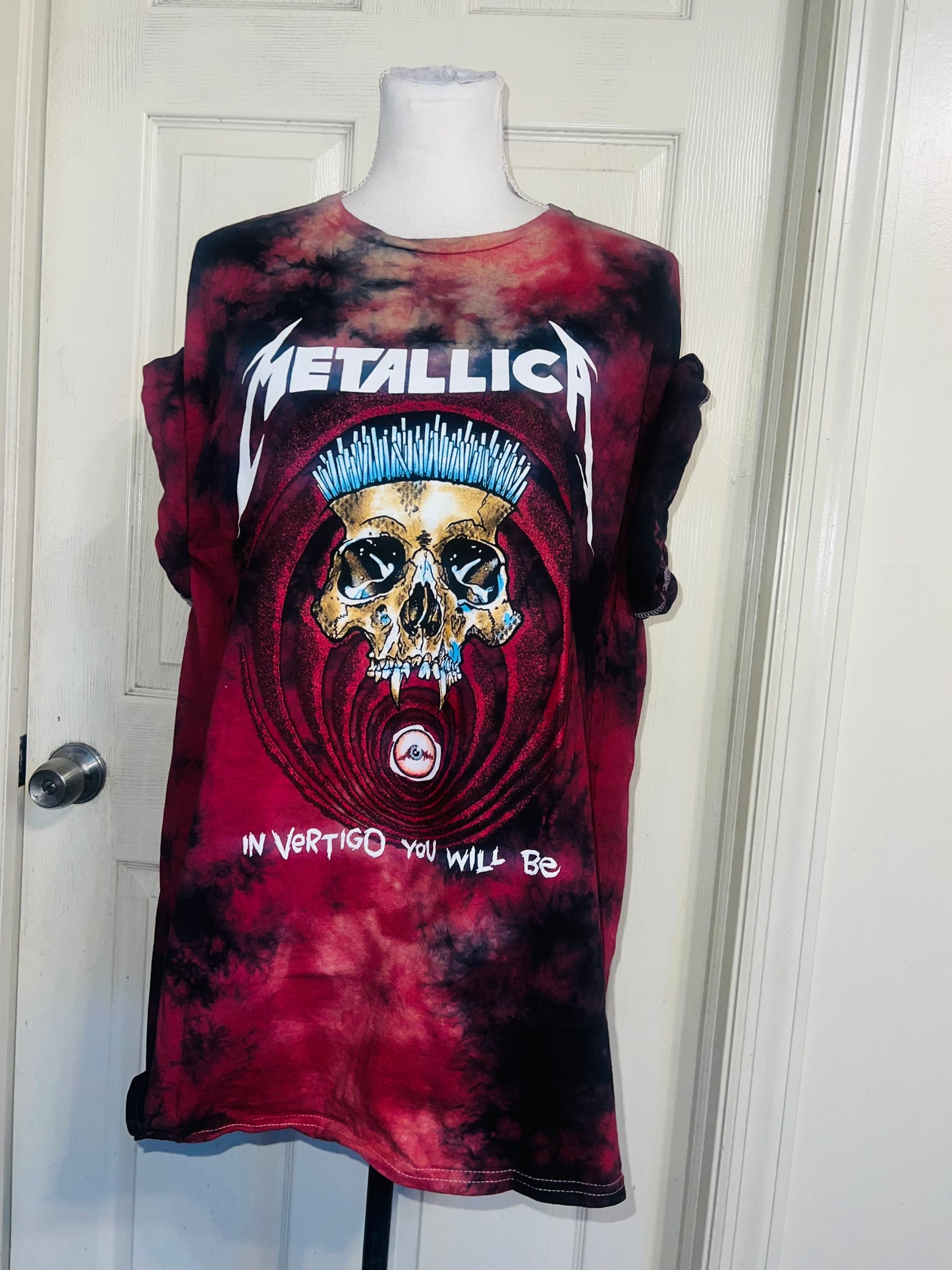 Metallica Oversized Distressed Tee