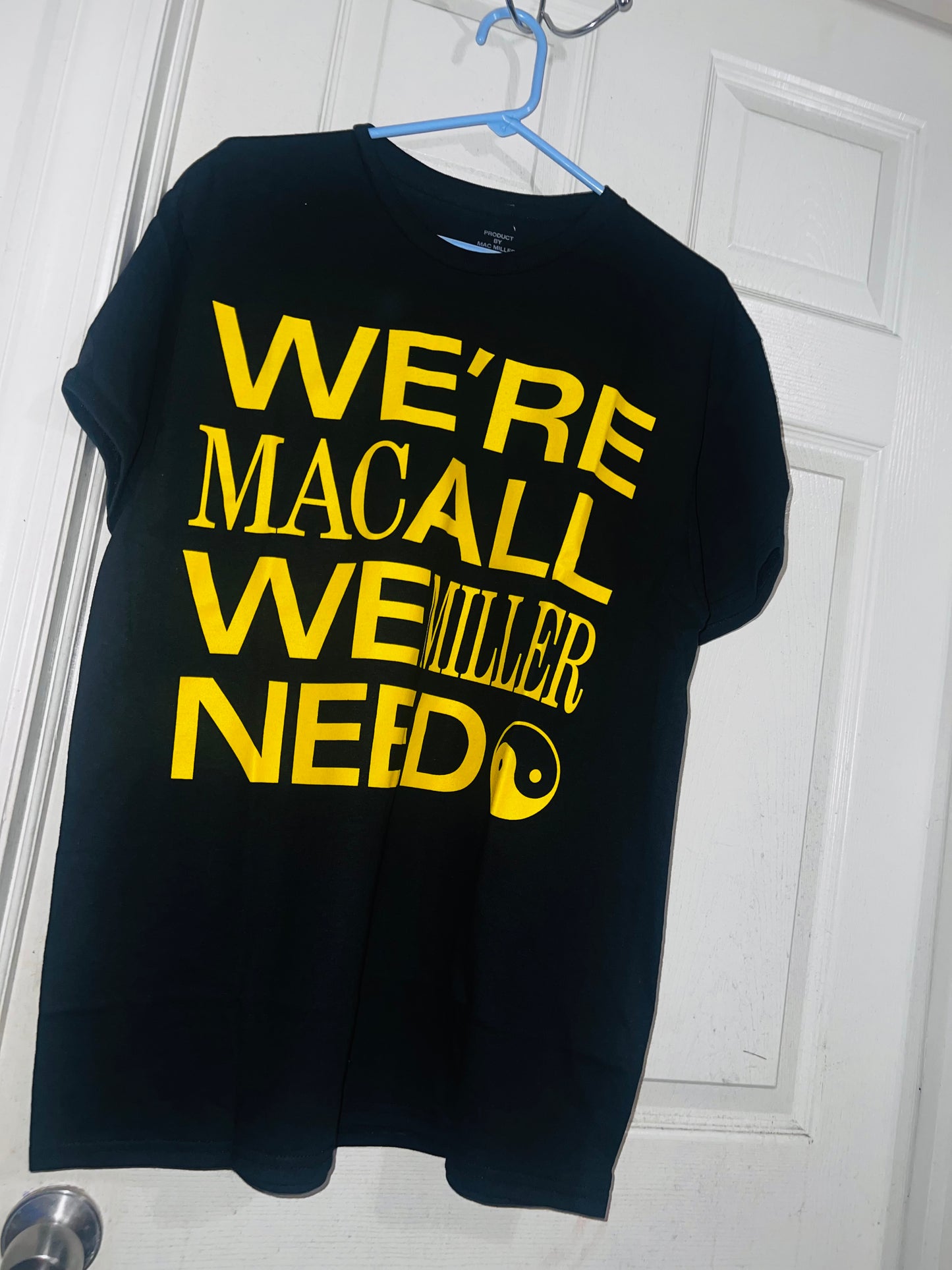 Mac Miller Oversized Distressed Tee