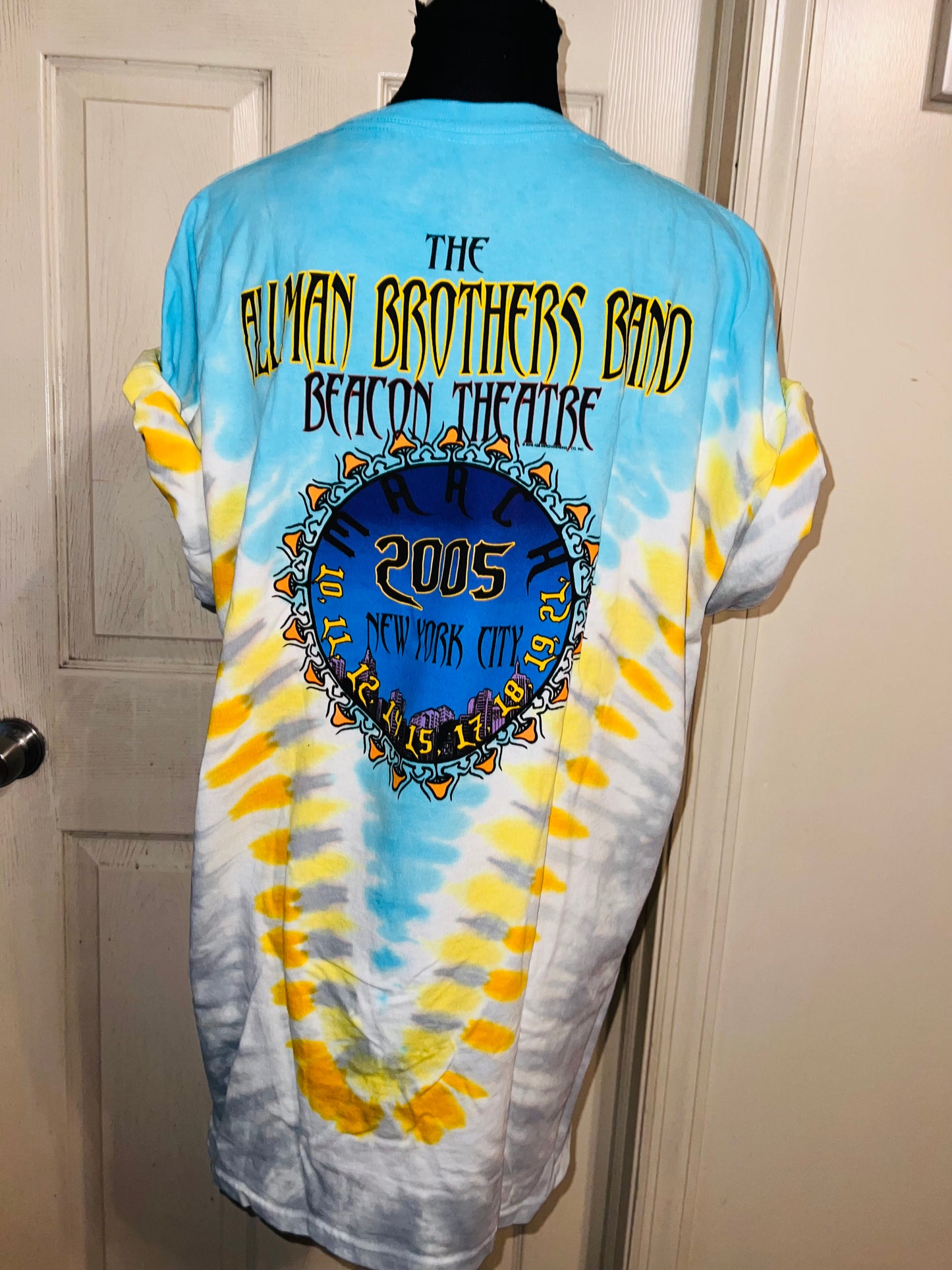 The Allman Brothers Band Double Sided Distressed Tee