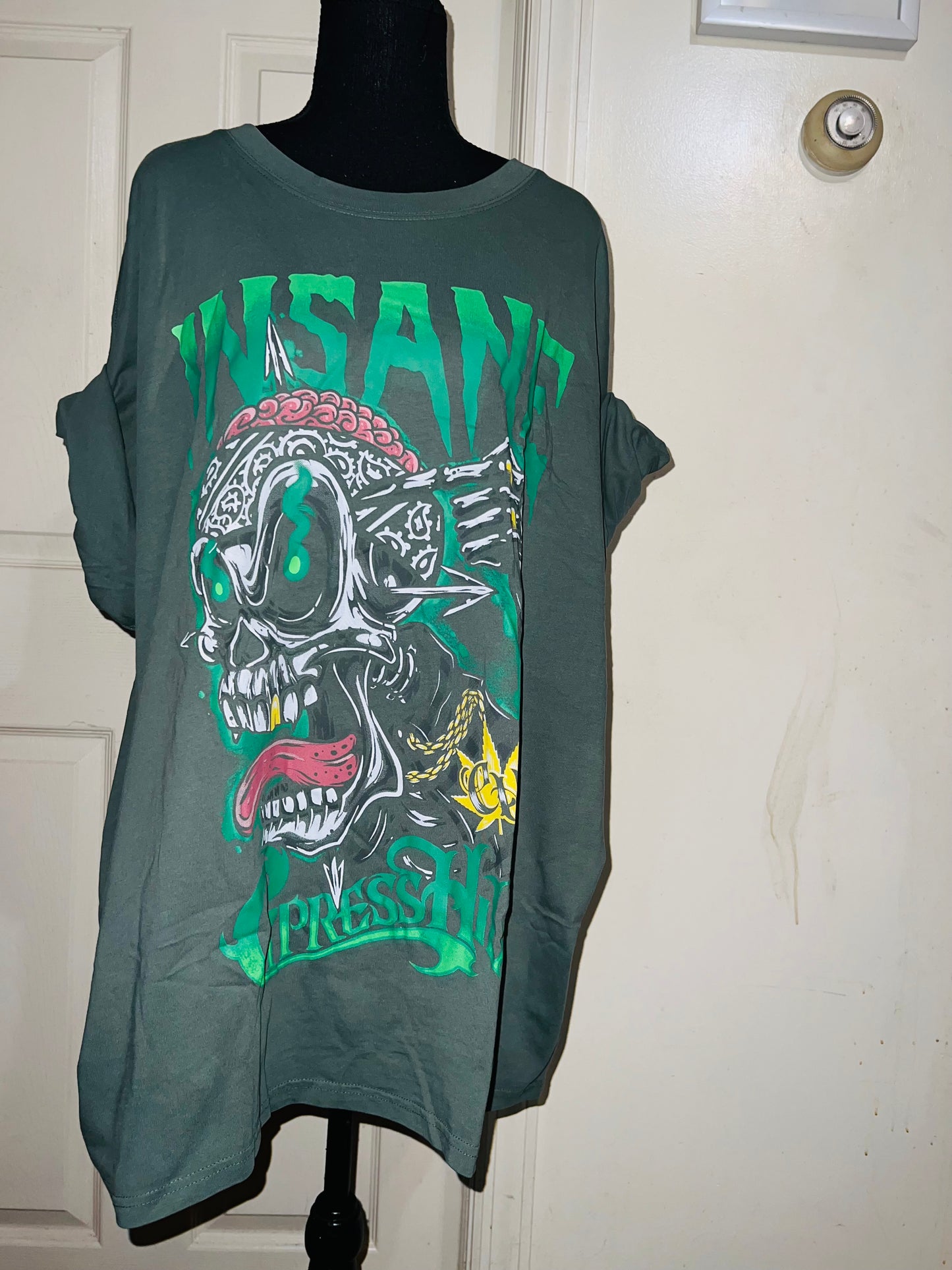 Cypress Hill Oversized Distressed Tee