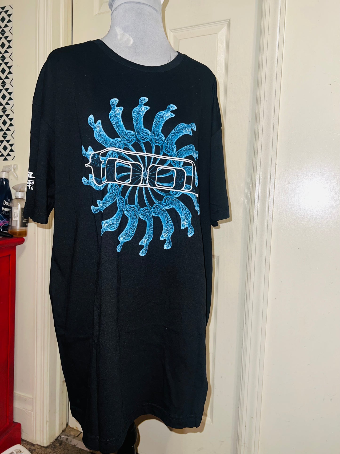 Tool Oversized Distressed Tee