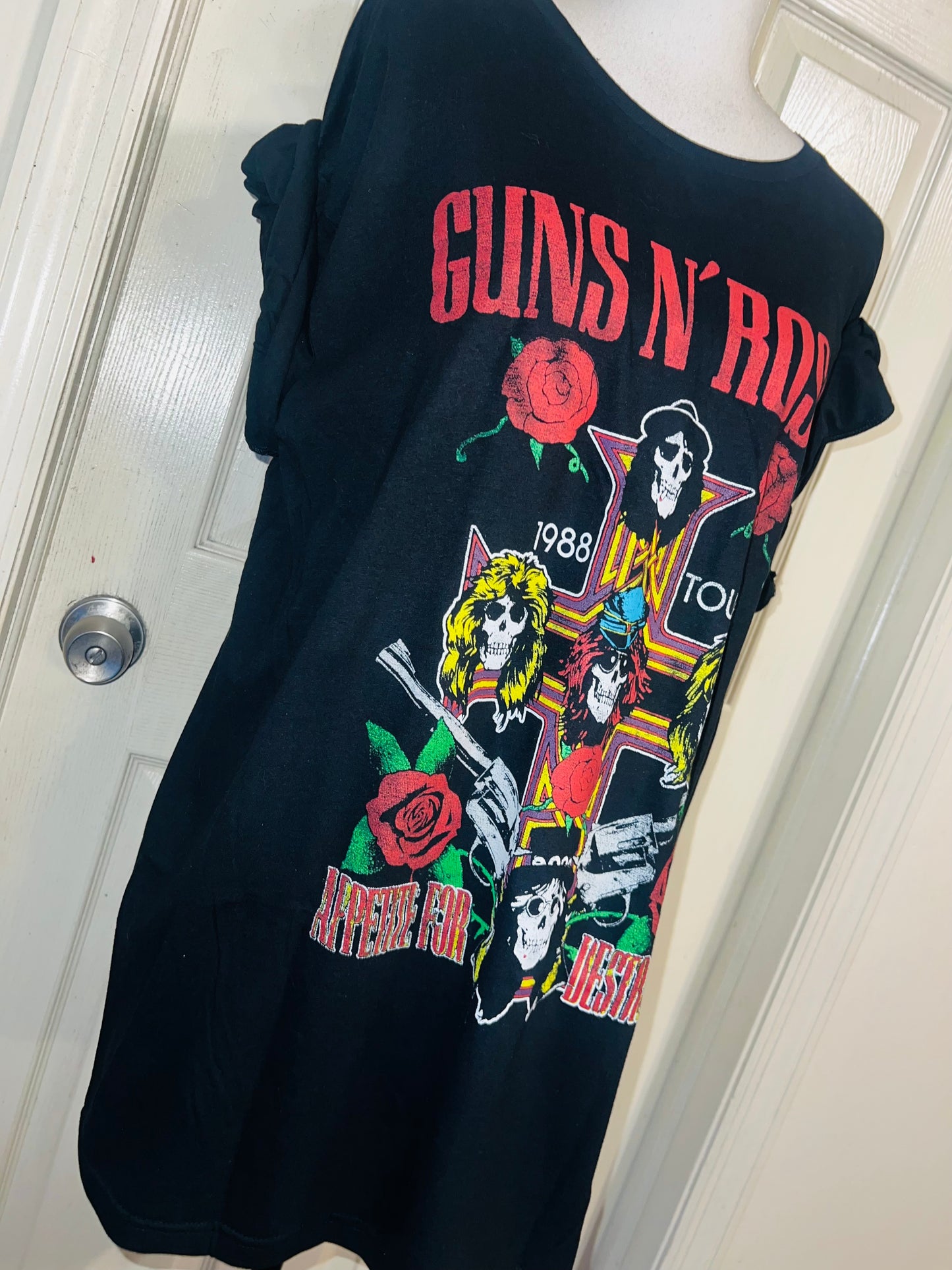 Guns N’ Roses Oversized Distressed Tee