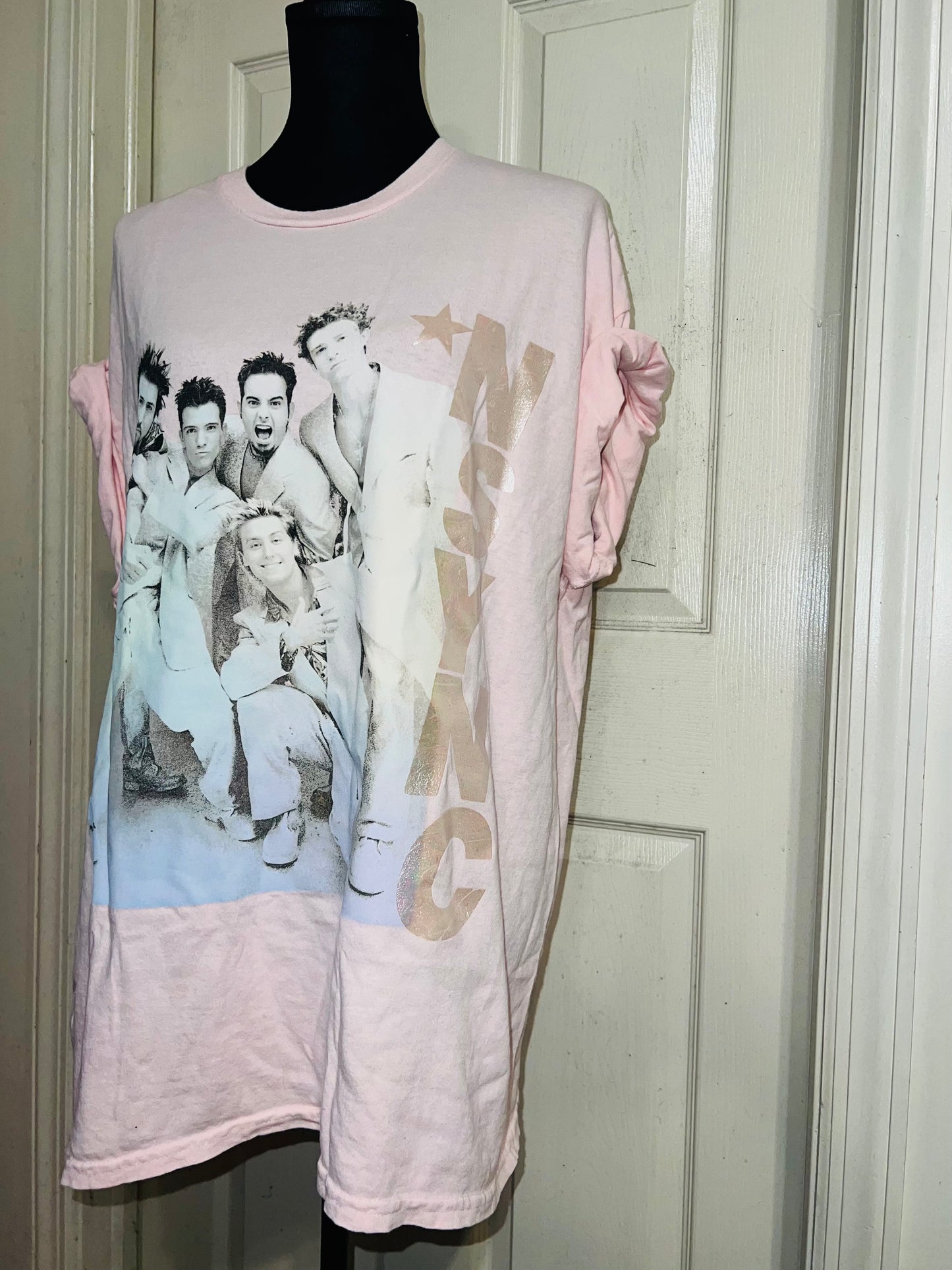 NSYNC Oversized Distressed Tee