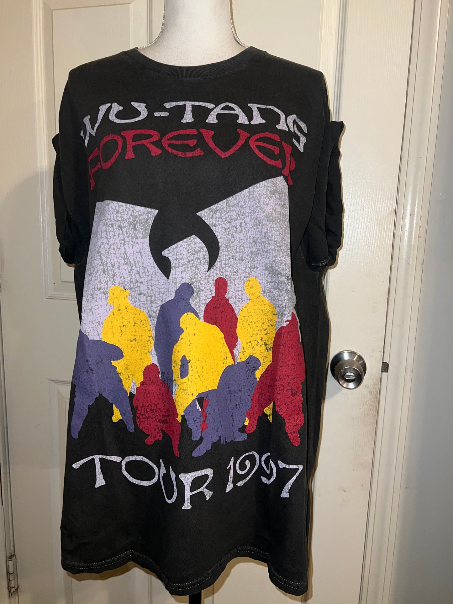Wu-Tang Clan Oversized Distressed Tee