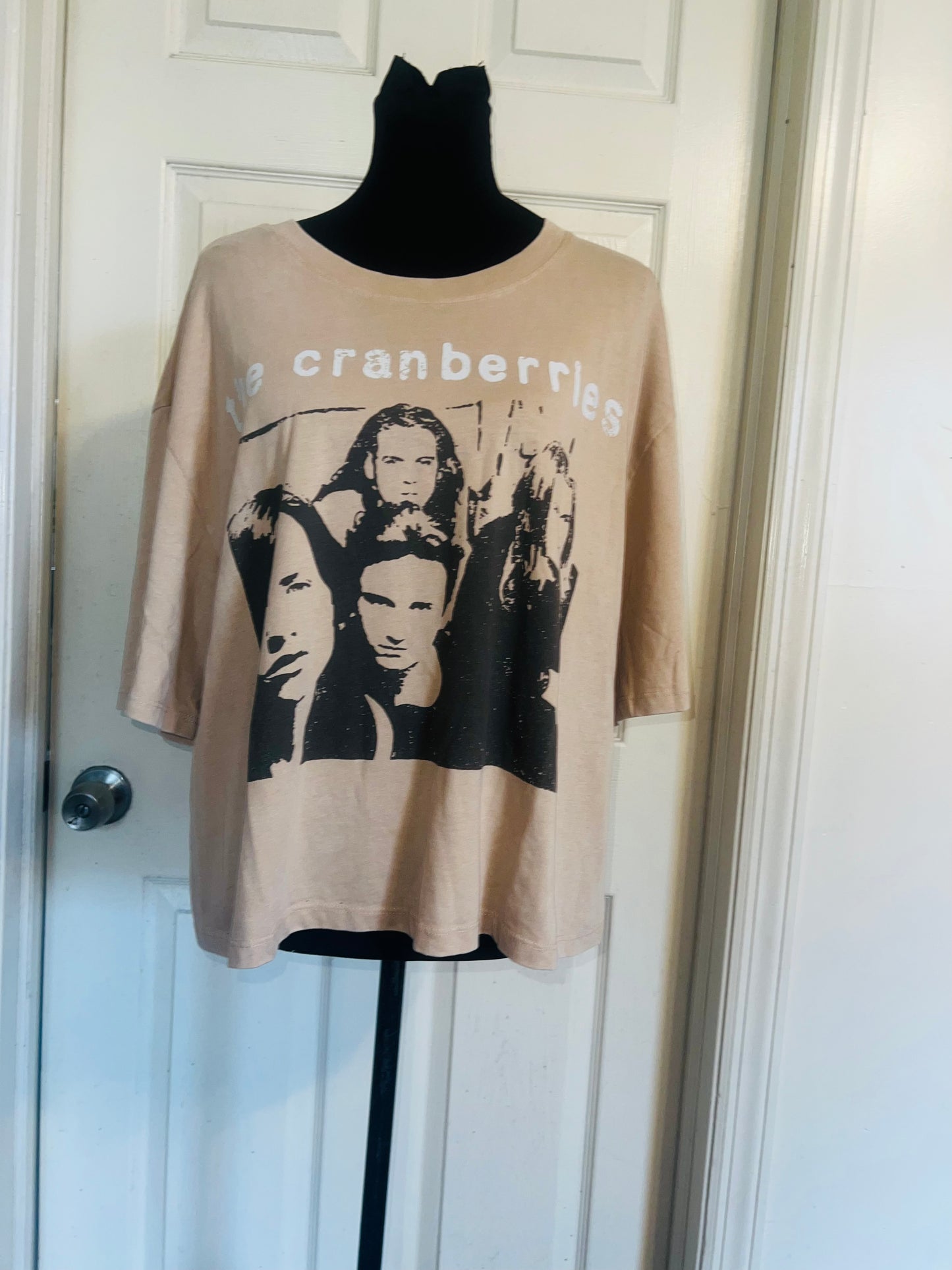 The Cranberries Oversized Distressed Tee