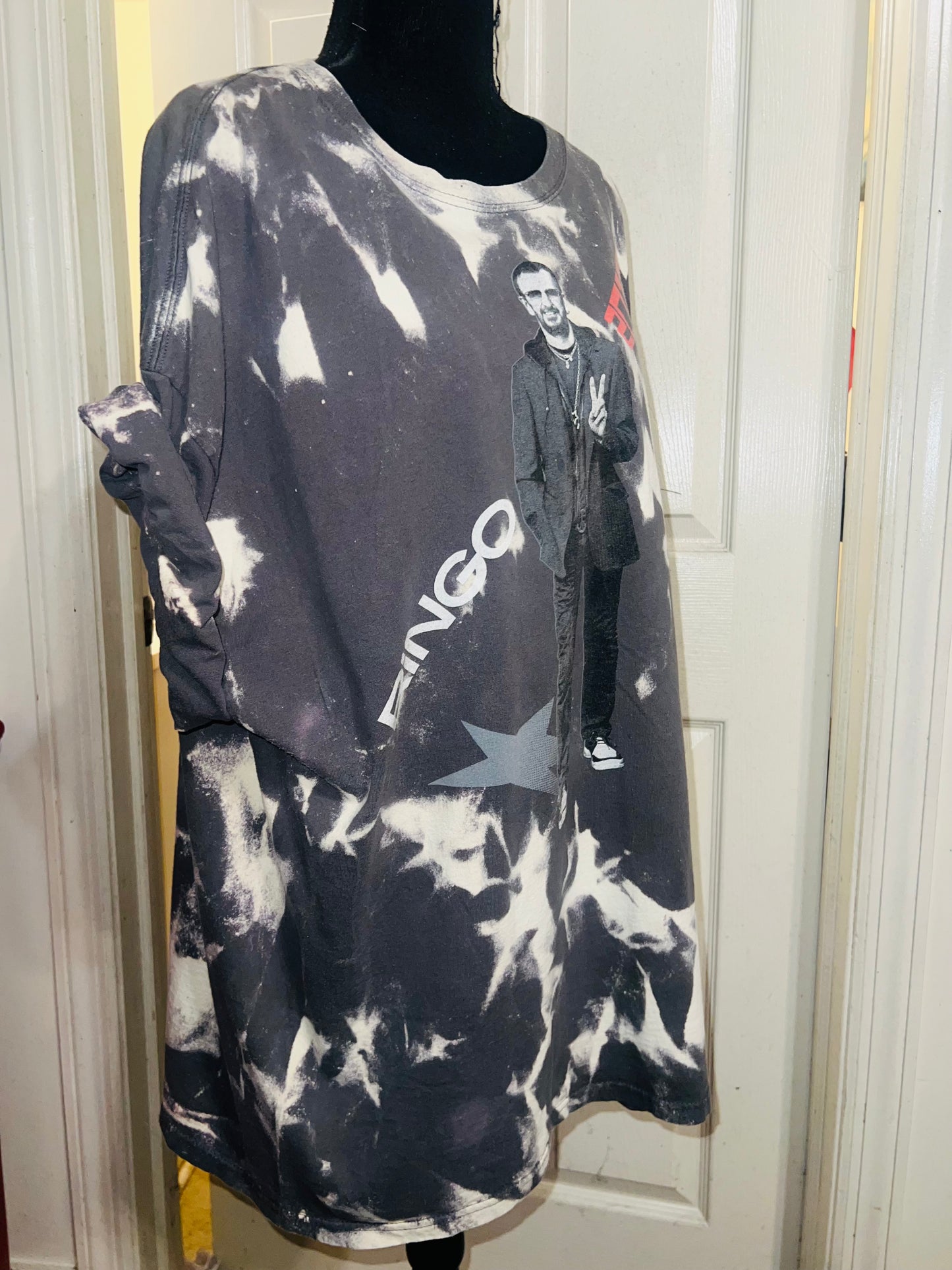 Bleached Ringo Starr Vintage Double Sided Tee