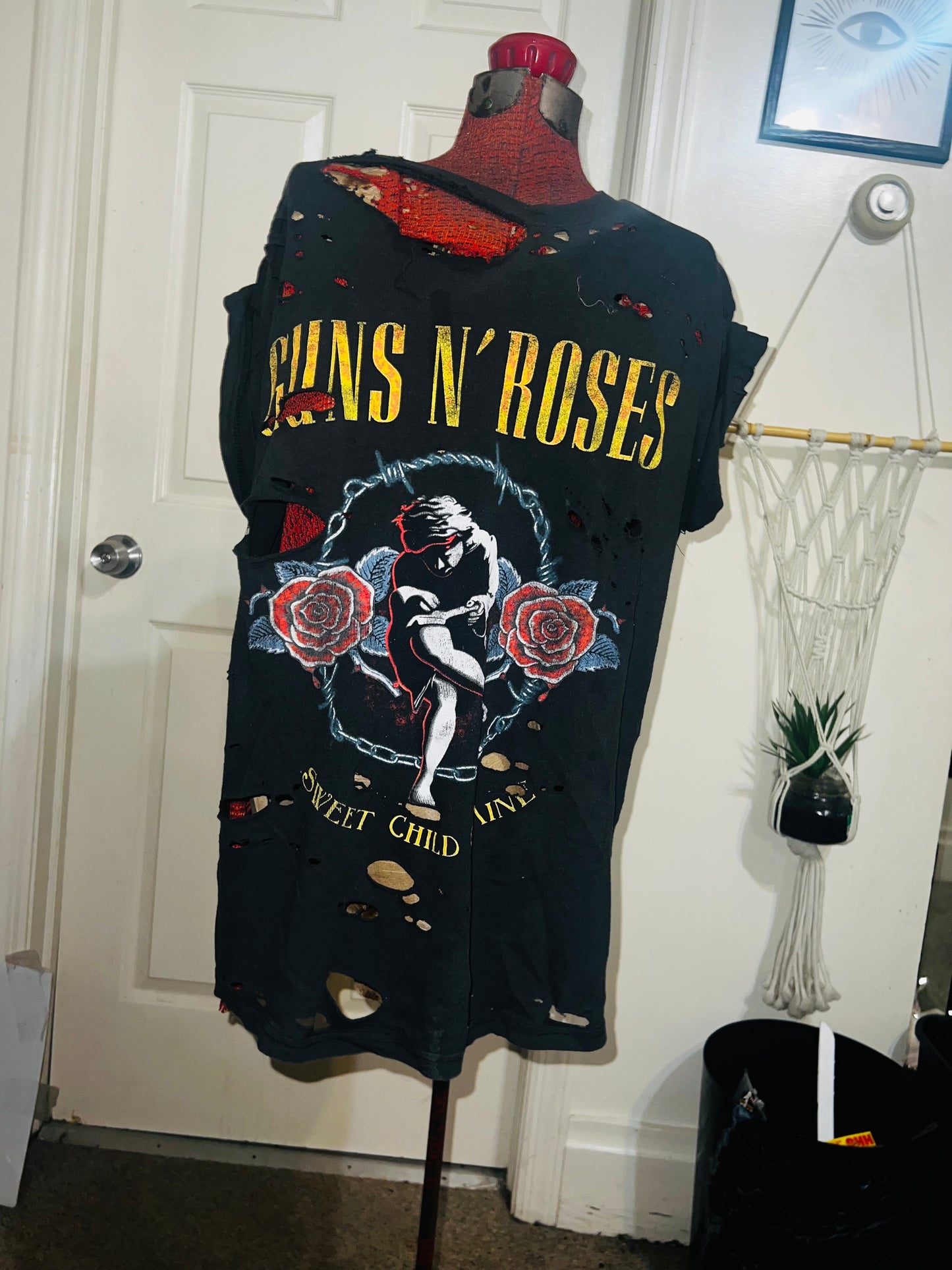 Guns n’ Roses Oversized Distressed Tee