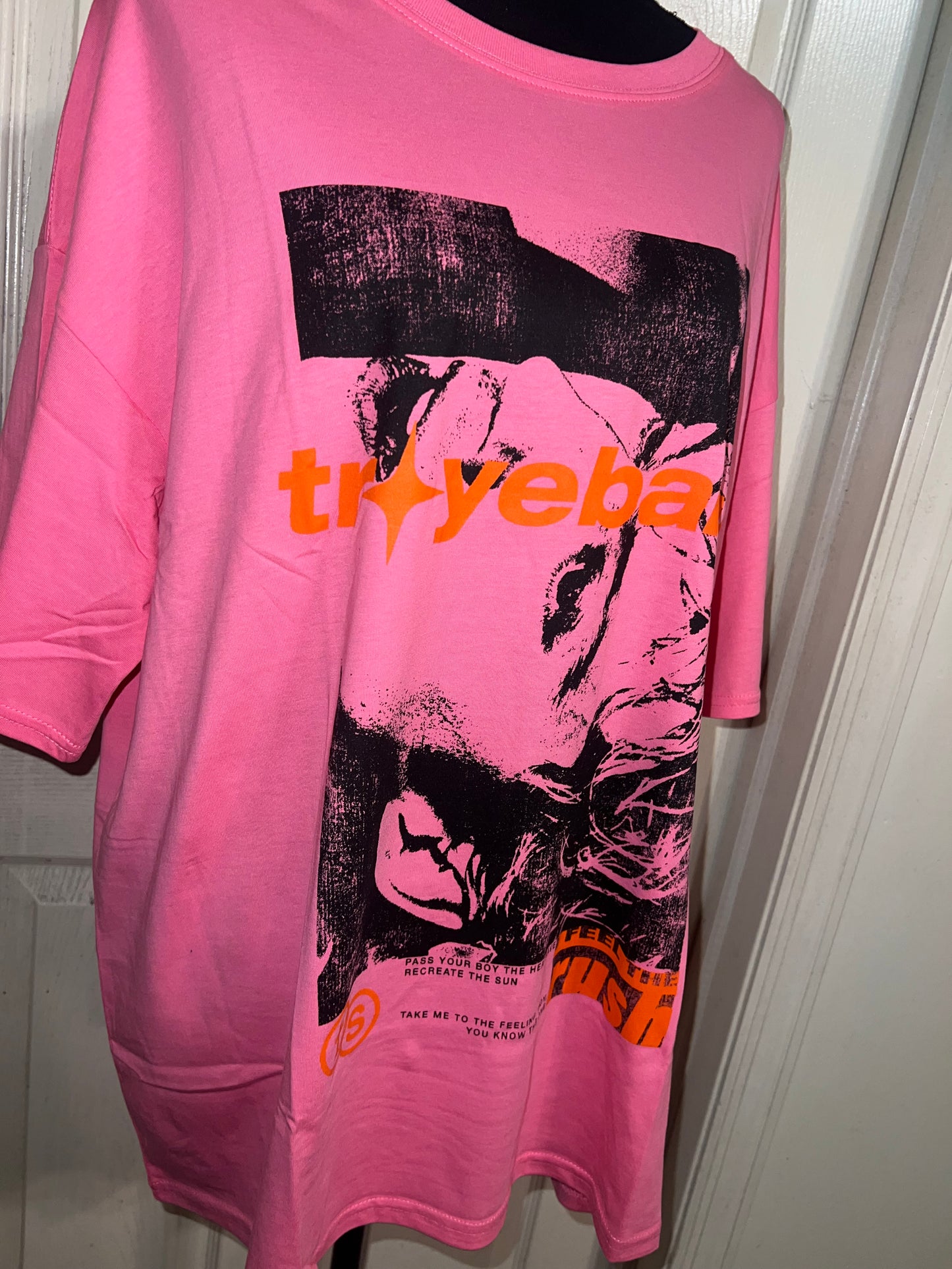 Troye Sivan Oversized Distressed Tee