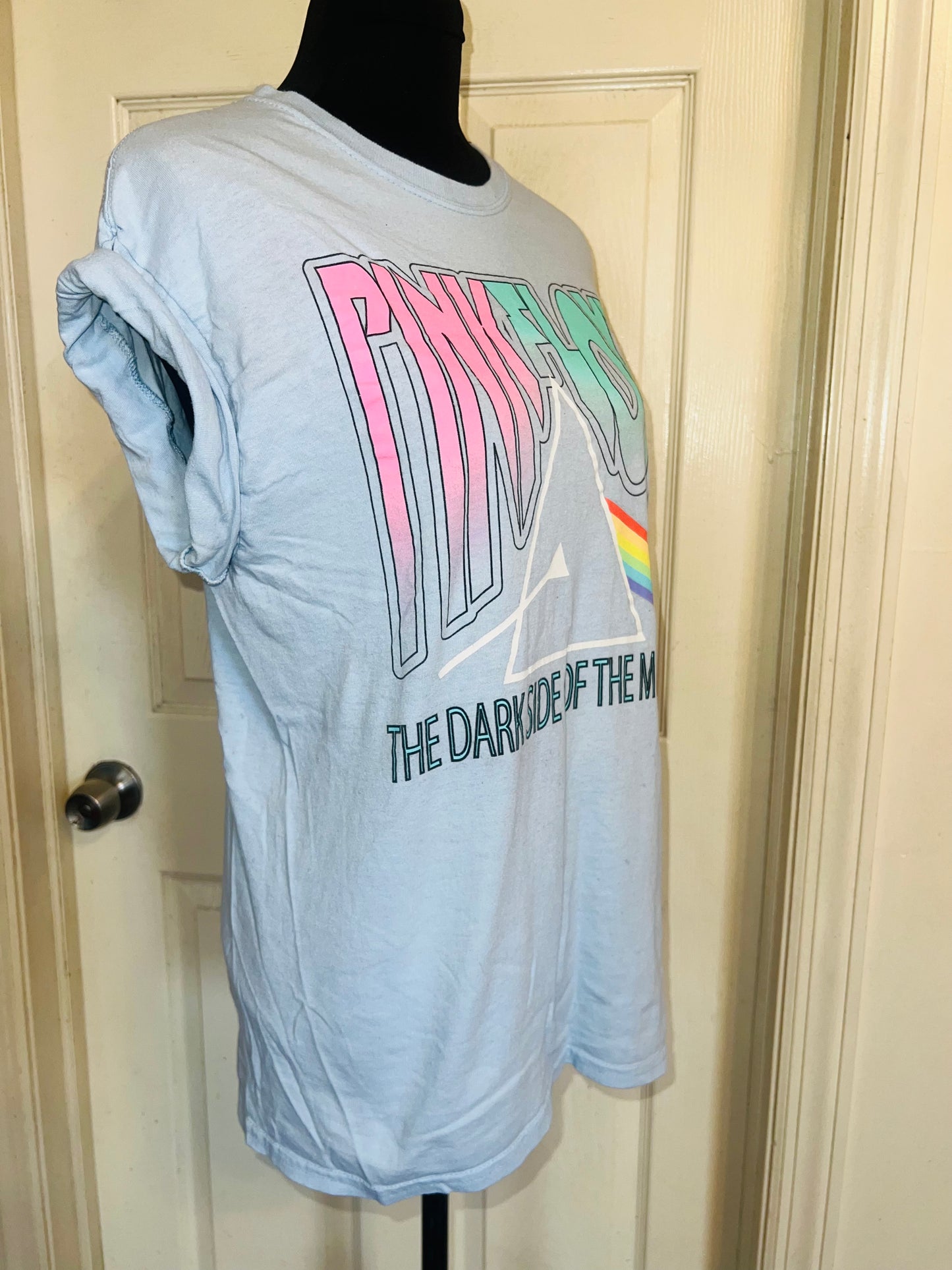 Pink Floyd Oversized Distressed Tee