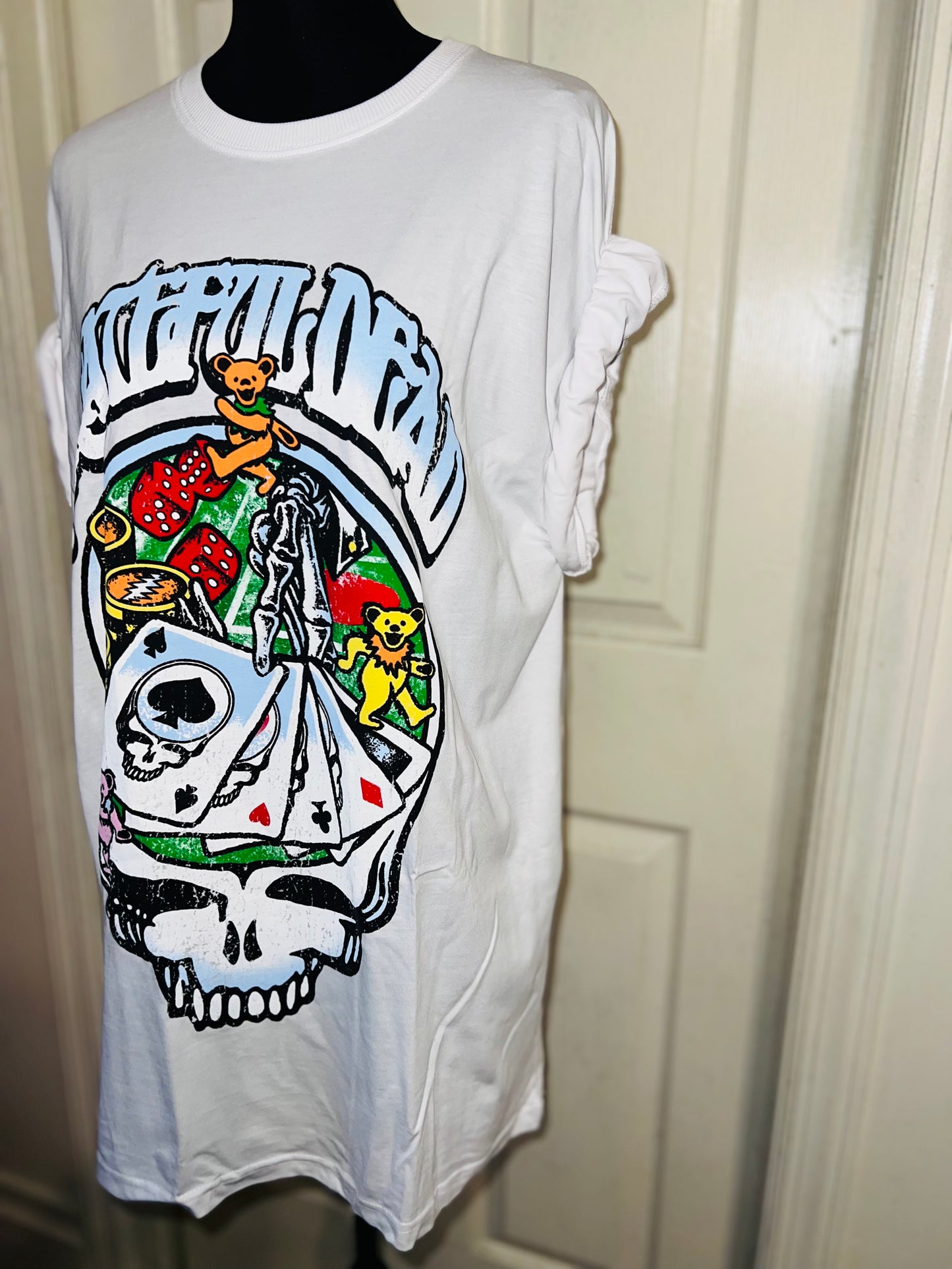 Grateful Dead Oversized Distressed Tee